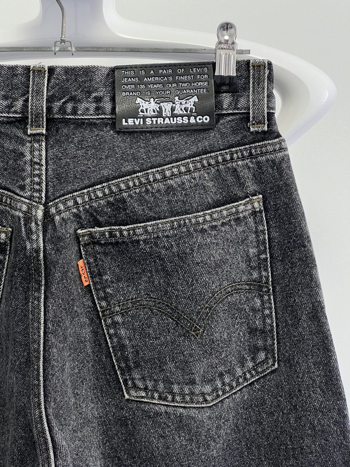 Levi's × Levi's Vintage Clothing × Vintage Vintage Levis 618 Made in Italy Washed Gray Denim Jeans Size US 30 / EU 46 - 8 Thumbnail