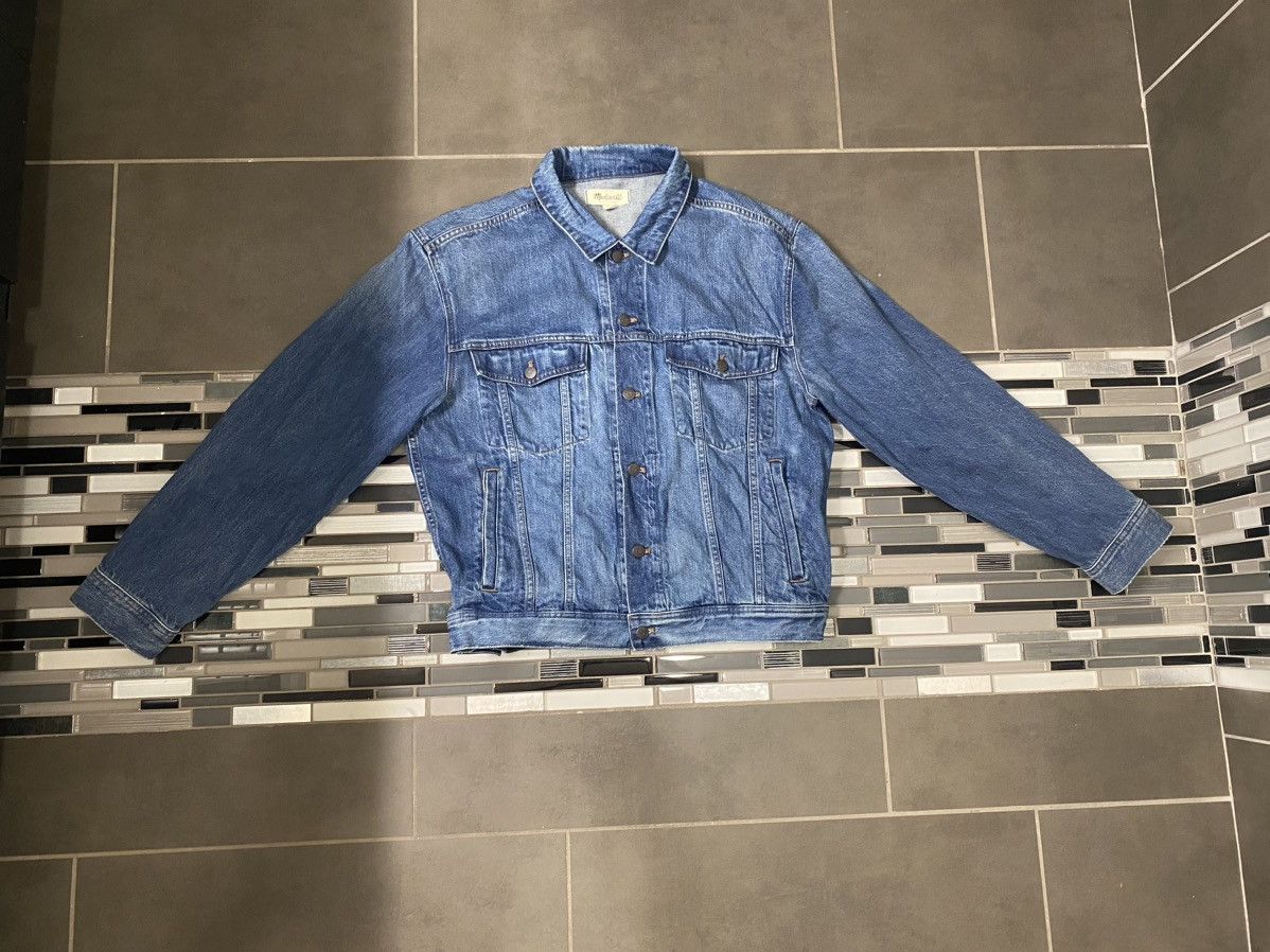 Madewell Madewell Denim Trucker Jacket Size US L / EU 52-54 / 3 - 1 Thumbnail