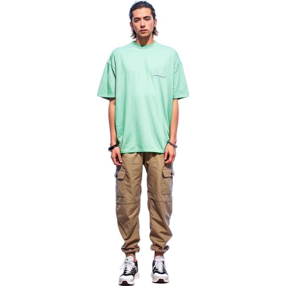 Balenciaga o1w1db11224 Political Campaign T- Shirt Large Fit Mint Green Size US XXL / EU 58 / 5 - 3 Thumbnail