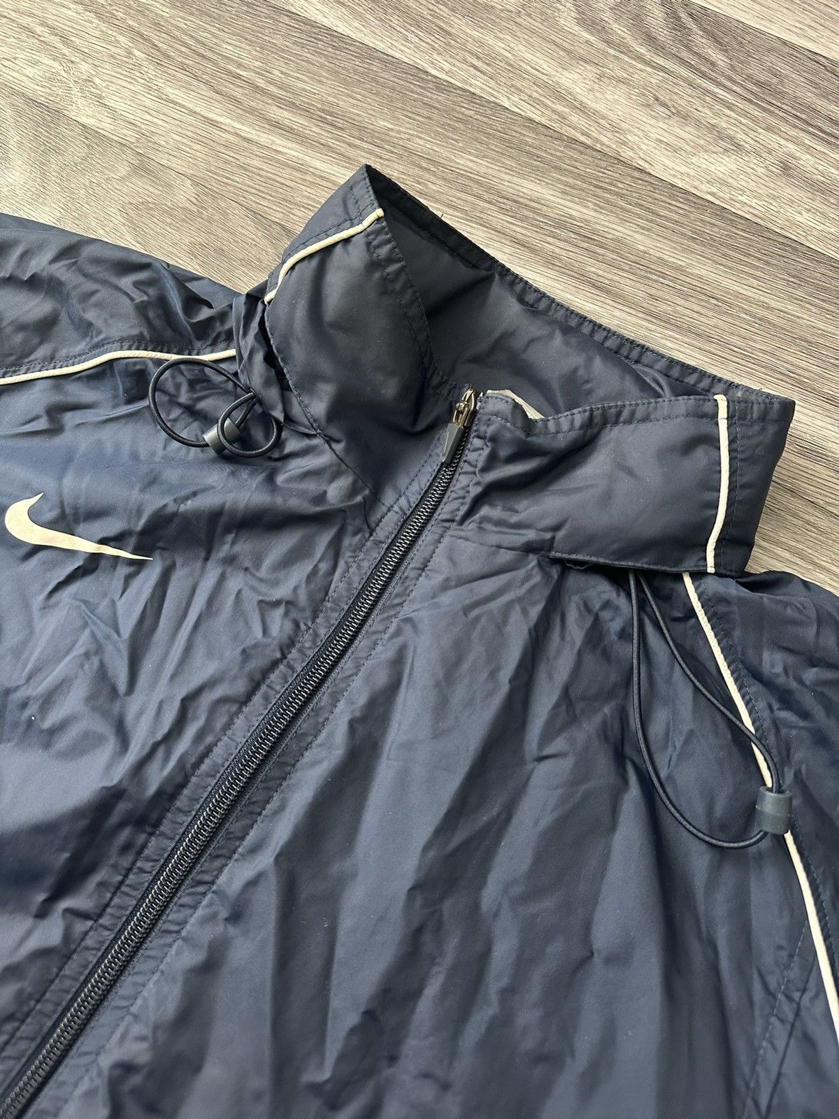 Nike Nike Vintage 90s Blue Track Jacket small swoosh hype y2k Size US M / EU 48-50 / 2 - 5 Thumbnail