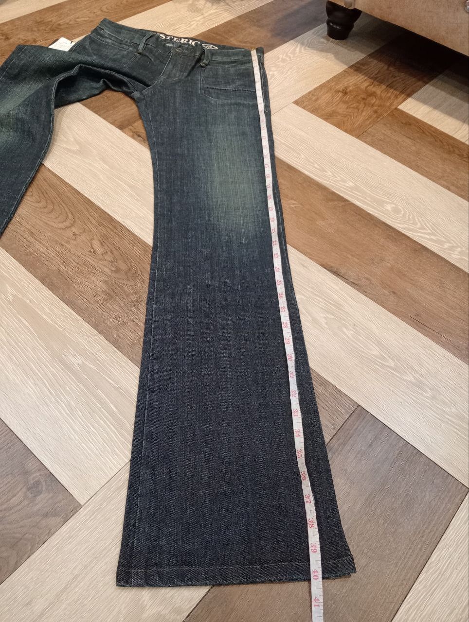 Hysteric Glamour HYSTERIC GLAMOUR JAPAN INDIGO STRETCH FLARED PANTS Size US 30 / EU 46 - 17 Thumbnail