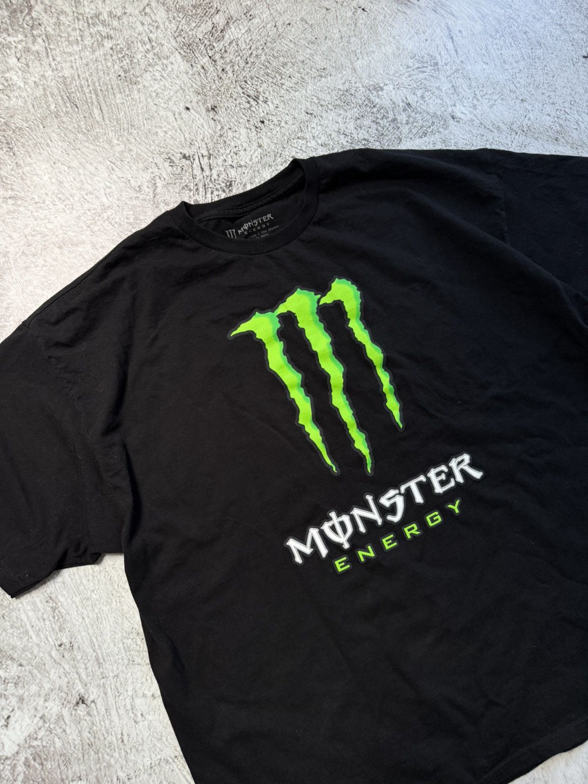 Other × Vintage Crazy Y2K Monster Energy T Shirt Size US XXL / EU 58 / 5 - 2 Thumbnail