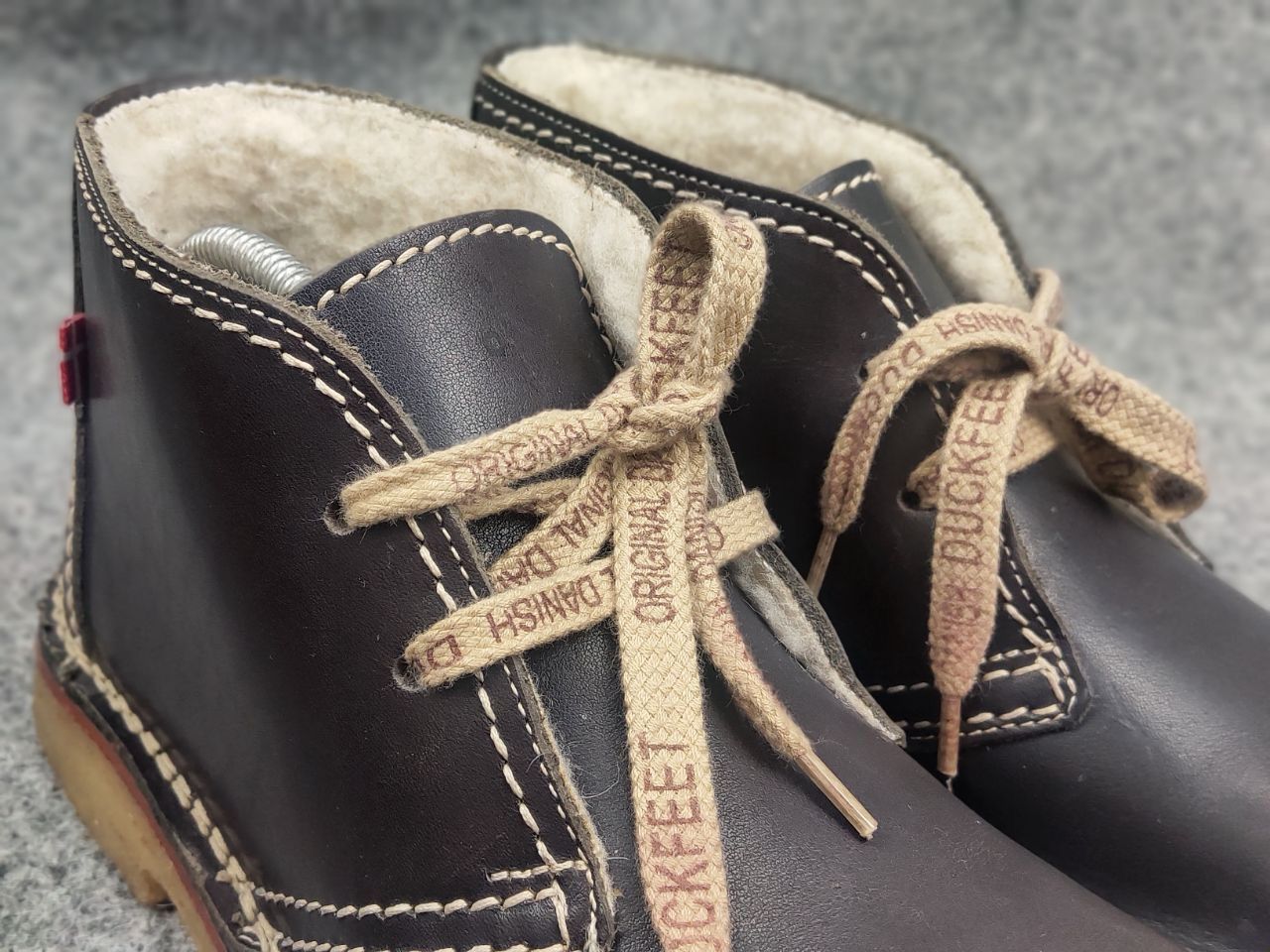 Duckfeet Duckfeet Sjælland Wool Lined Leather Desert Chukka Boots Size US 10 / IT 40 - 16 Thumbnail