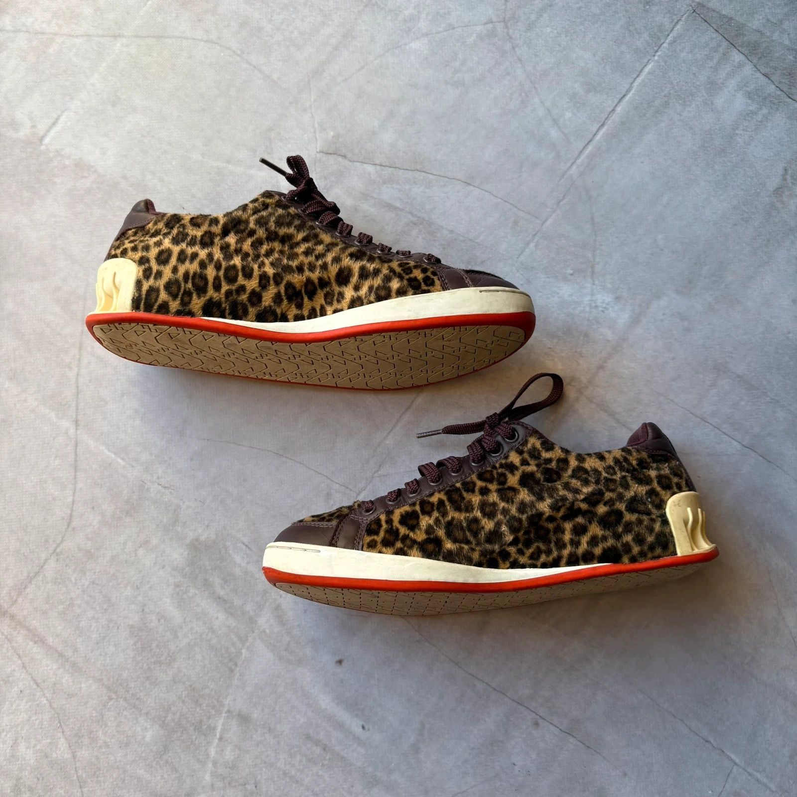 Dirk Bikkembergs 00s Y2K Puma Mihara Yasuhiro leopard shoes Speedcat Mostro Size US 8 / EU 41 - 4 Thumbnail