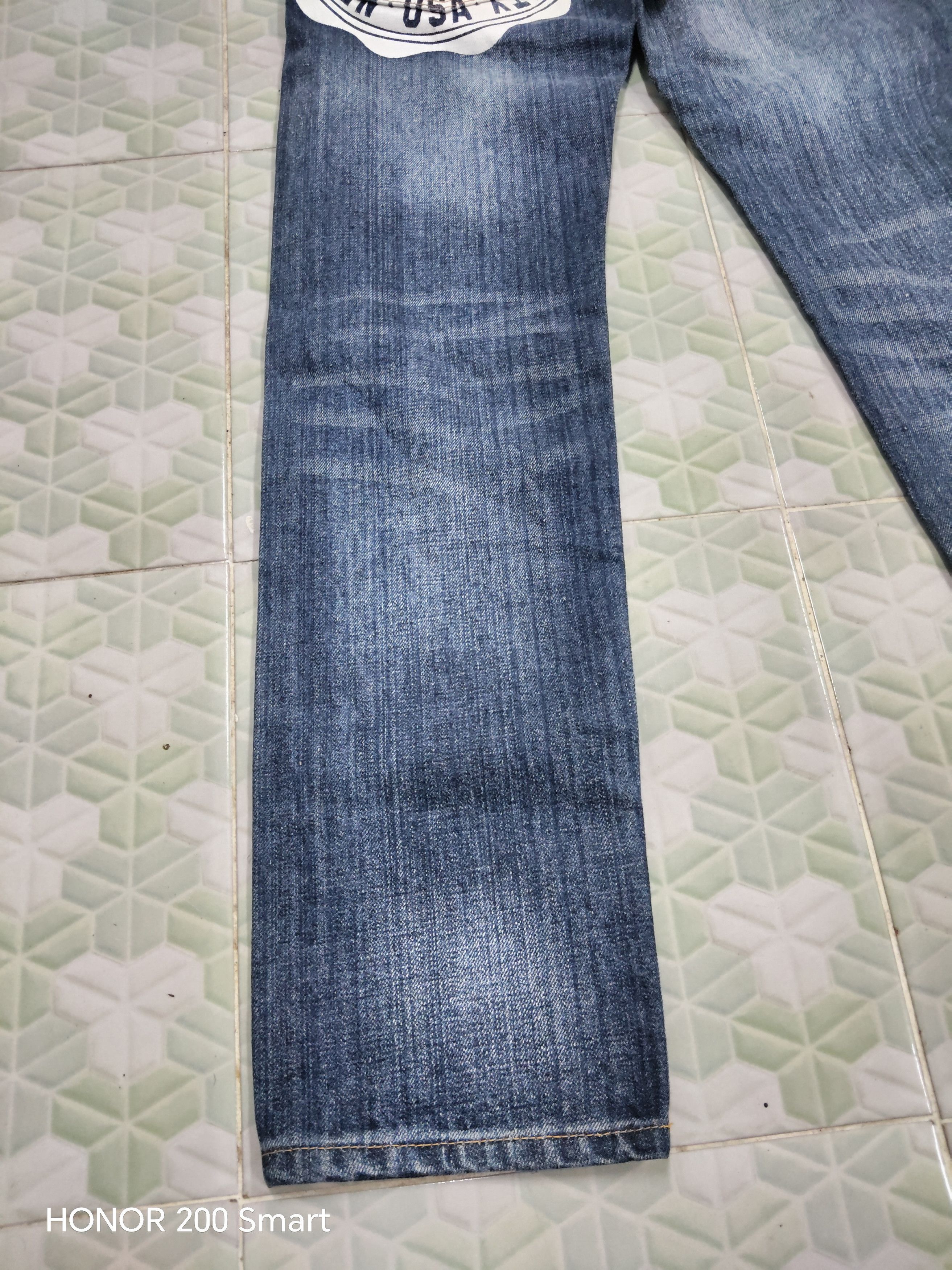 Tommy Jeans Vintage Selvedge Tommy NYC Jeans Size 30" / US 8 / IT 44 - 7 Thumbnail