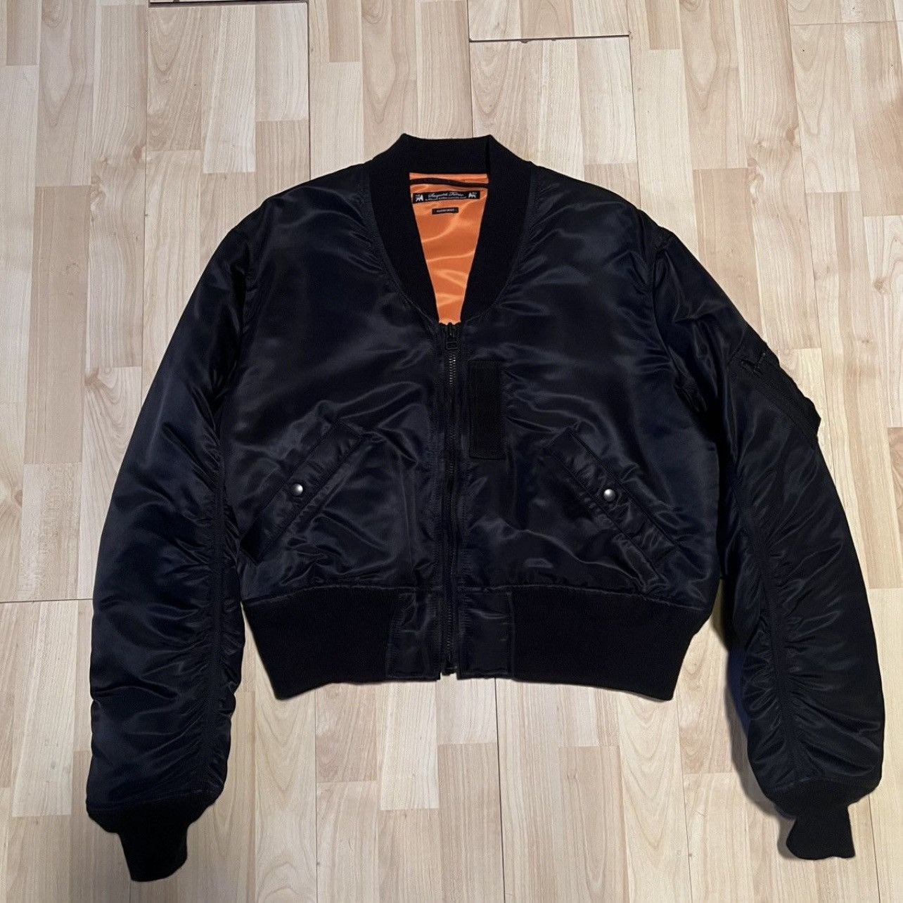 Sasquatchfabrix Short Length MA-1 Bomber Jacket Size US L / EU 52-54 / 3 - 2 Thumbnail