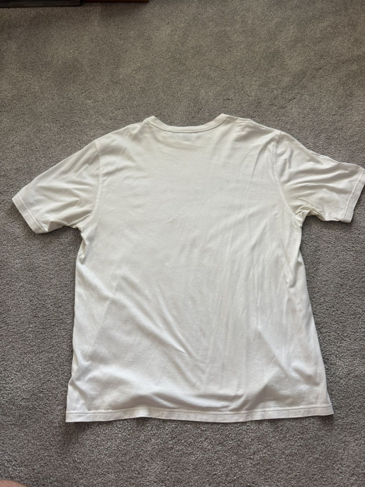 Burberry White Burberry Logo Tee Size US L / EU 52-54 / 3 - 2 Thumbnail