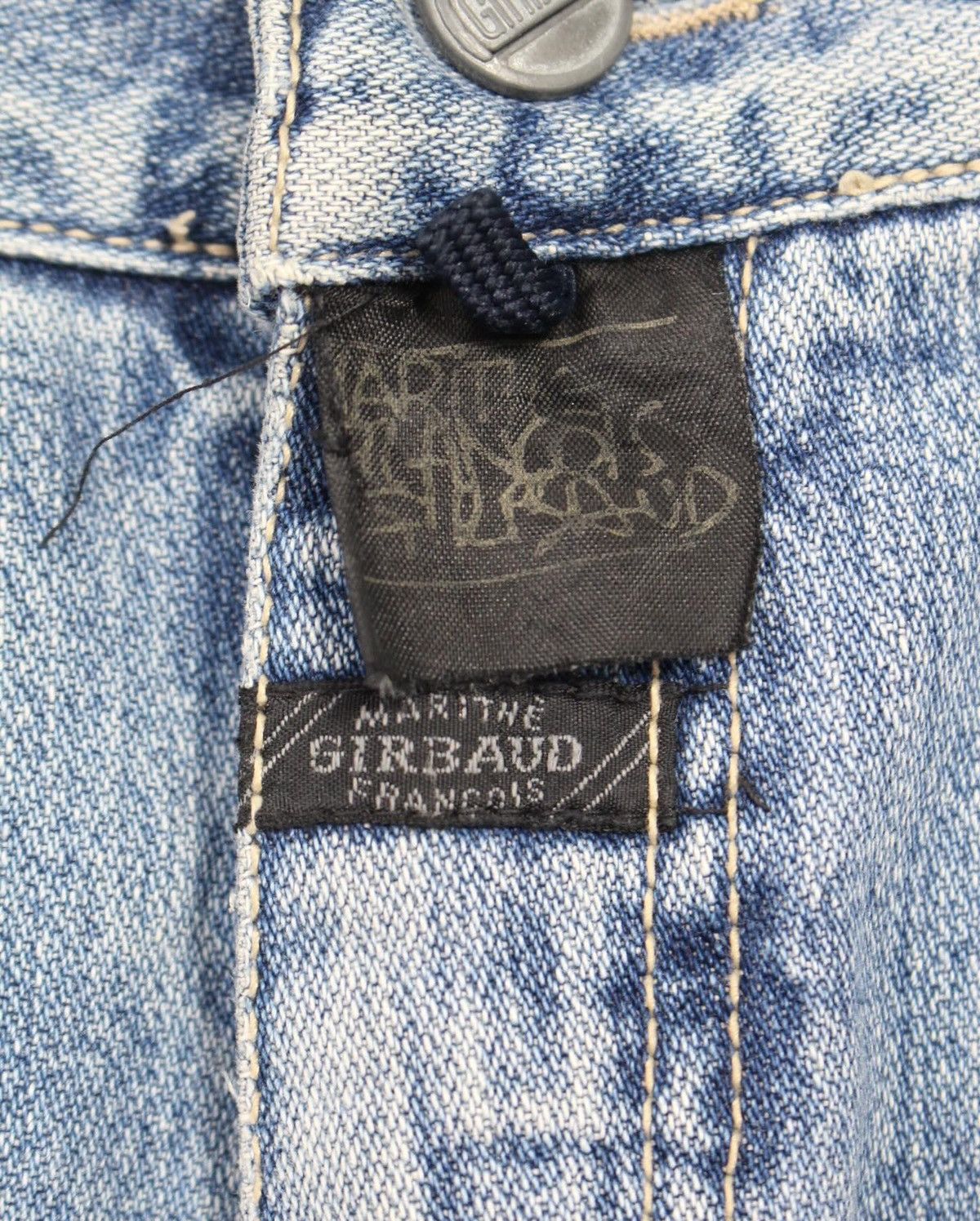 Marithe + Francois Girbaud 1980S MARITHE FRANCOIS GIRBAUD JEANS Size US 27 - 5 Thumbnail