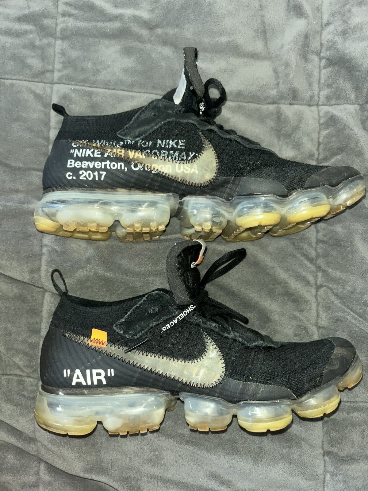 Nike × Off-White OFF-WHITE x NIKE AIR VAPORMAX Size US 11 / EU 44 - 2 Thumbnail