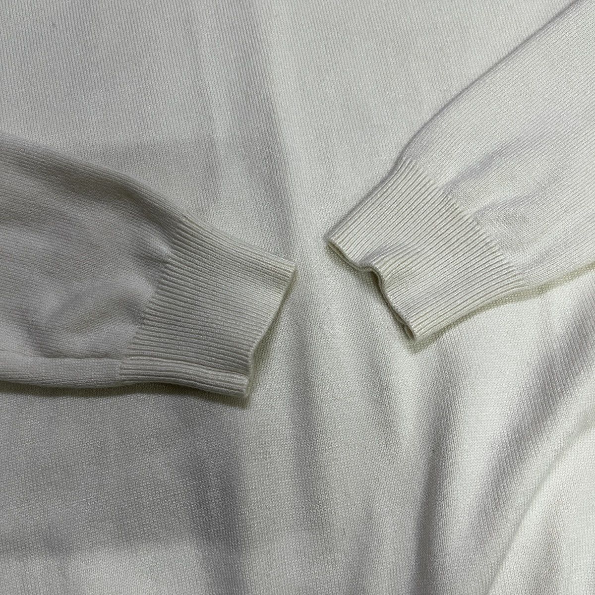 Giorgio Armani × Vintage Giorgio Armani Logo Knit Sweatshirt Size S / US 4 / IT 40 - 6 Thumbnail