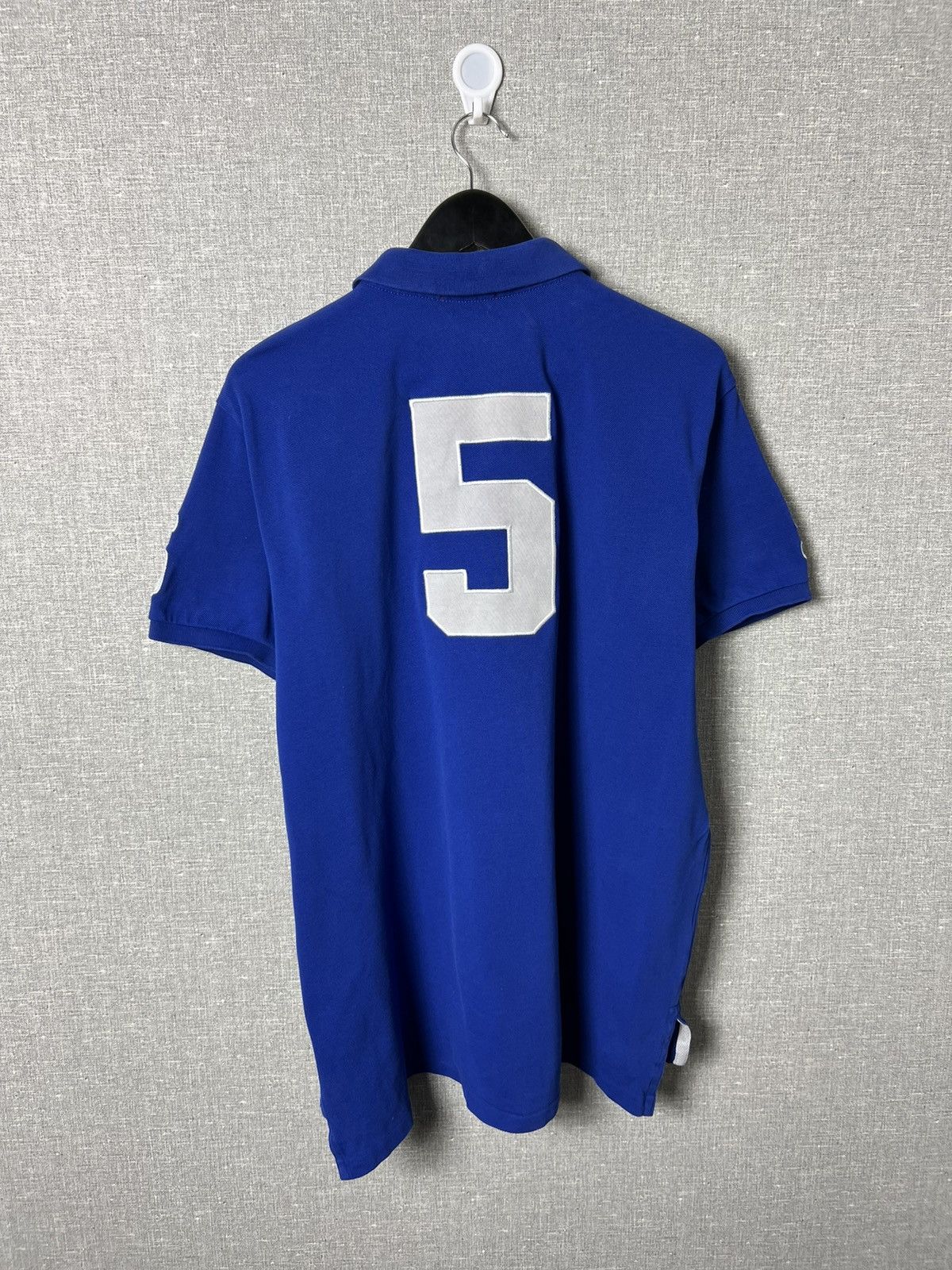 Polo Ralph Lauren × Vintage Polo Ralph Lauren Paris #3 Big Logo Polo Shirt Size US L / EU 52-54 / 3 - 14 Thumbnail