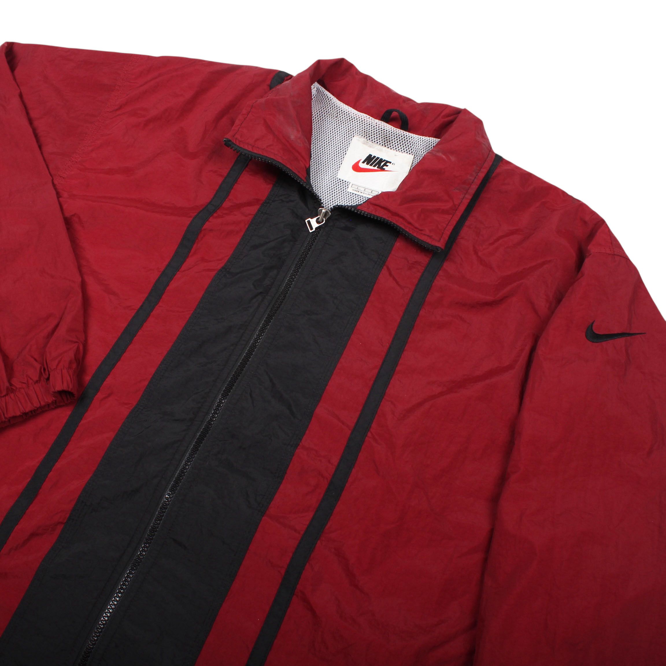 Nike Nike Windbreaker Jacket 90s Zip Up Track Jacket Size US L / EU 52-54 / 3 - 2 Thumbnail