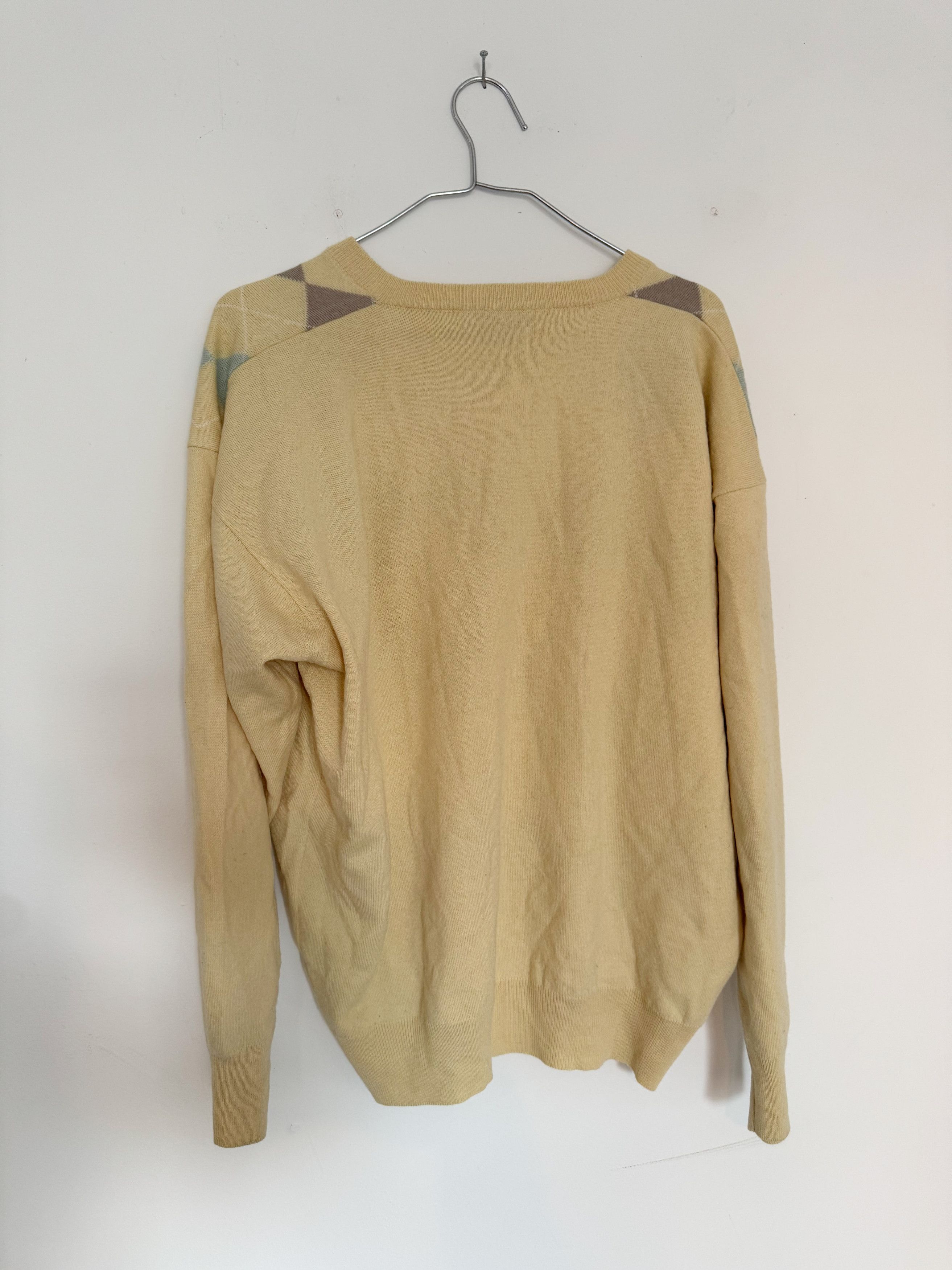 Valentino Vintage Valentino Argyle Sweater Size US M / EU 48-50 / 2 - 4 Thumbnail