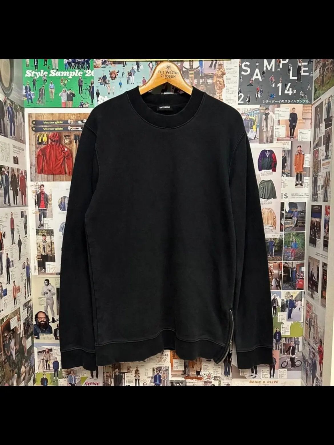 Raf Simons Raf Simons archive zip sweatshirt | Grailed