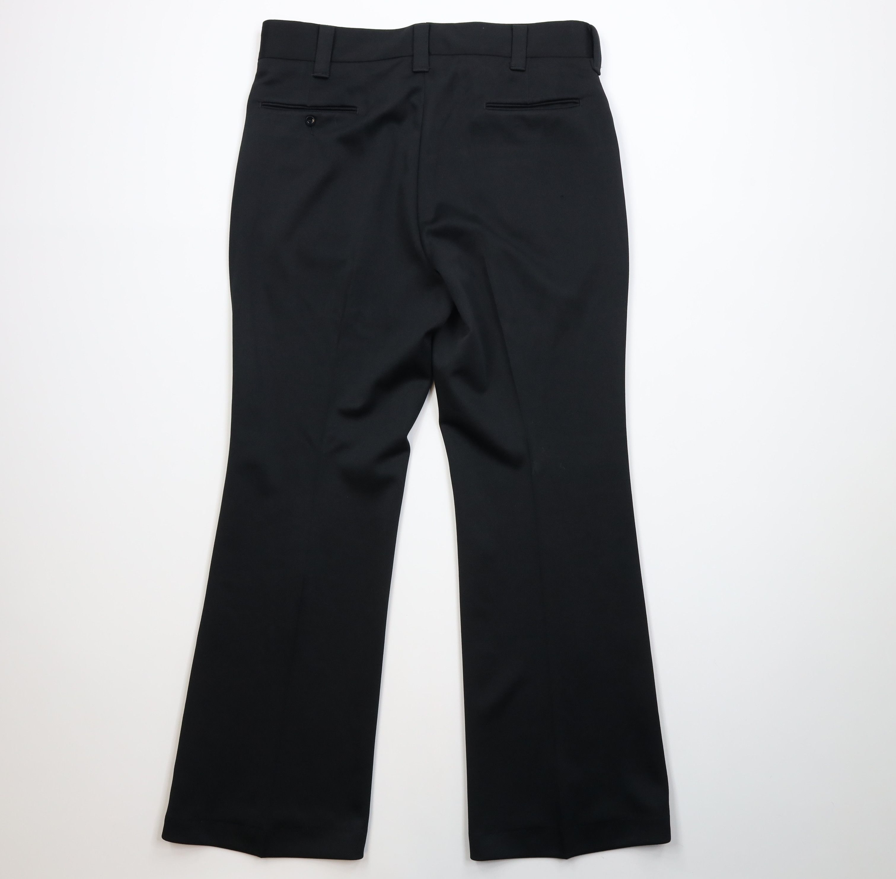 Wrangler Vintage 60s 70s Wrangler Wide Leg Chino Pants Black USA Size US 36 / EU 52 - 10 Thumbnail