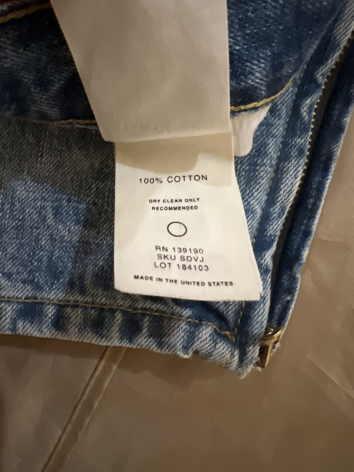 Fear of God Fear Of God 5th Collection Vintage Wash Denim Size 33 Size US 33 - 7 Thumbnail