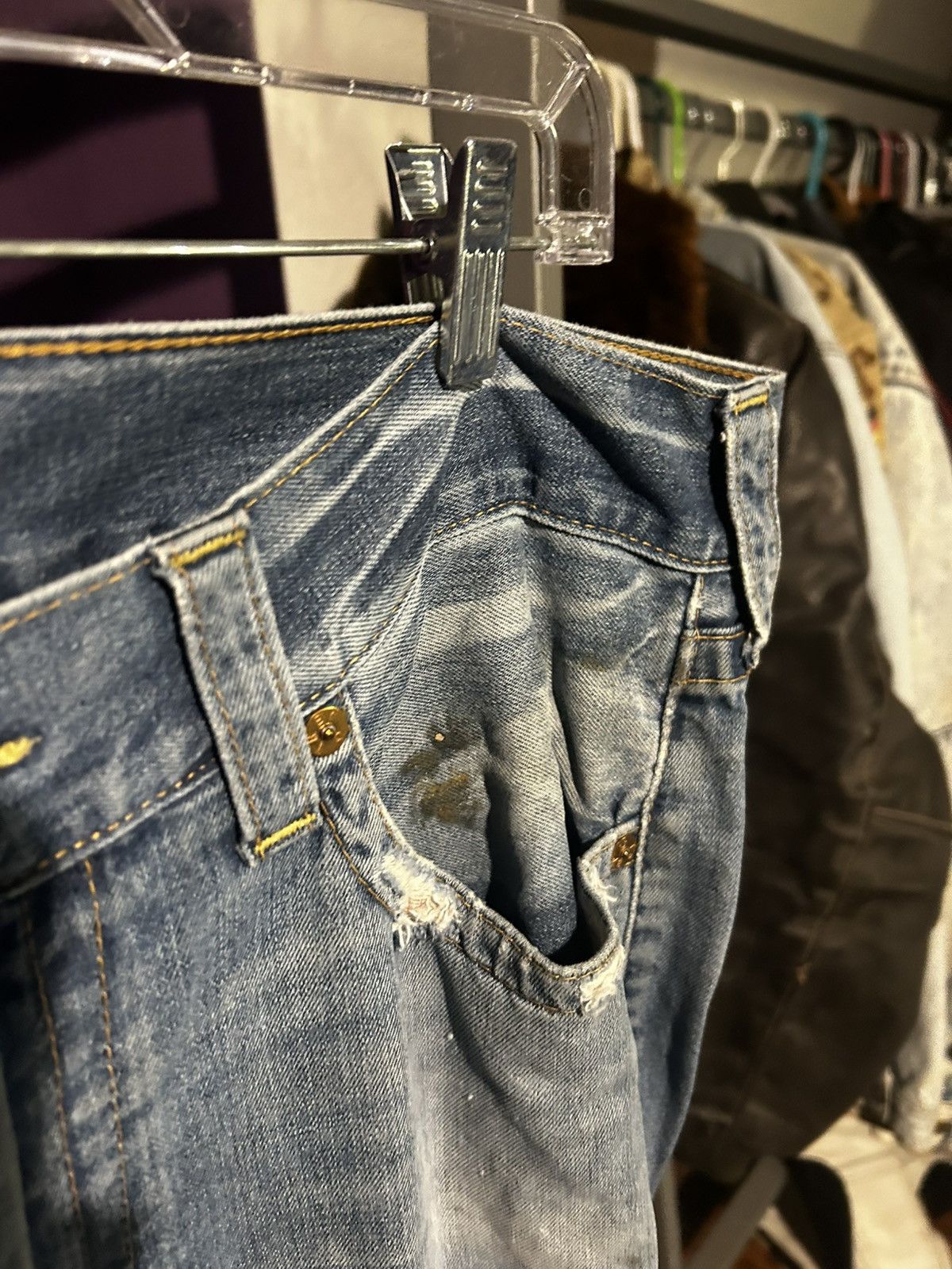 True Religion True Religion Straight Cut Jeans Size US 36 / EU 52 - 4 Thumbnail