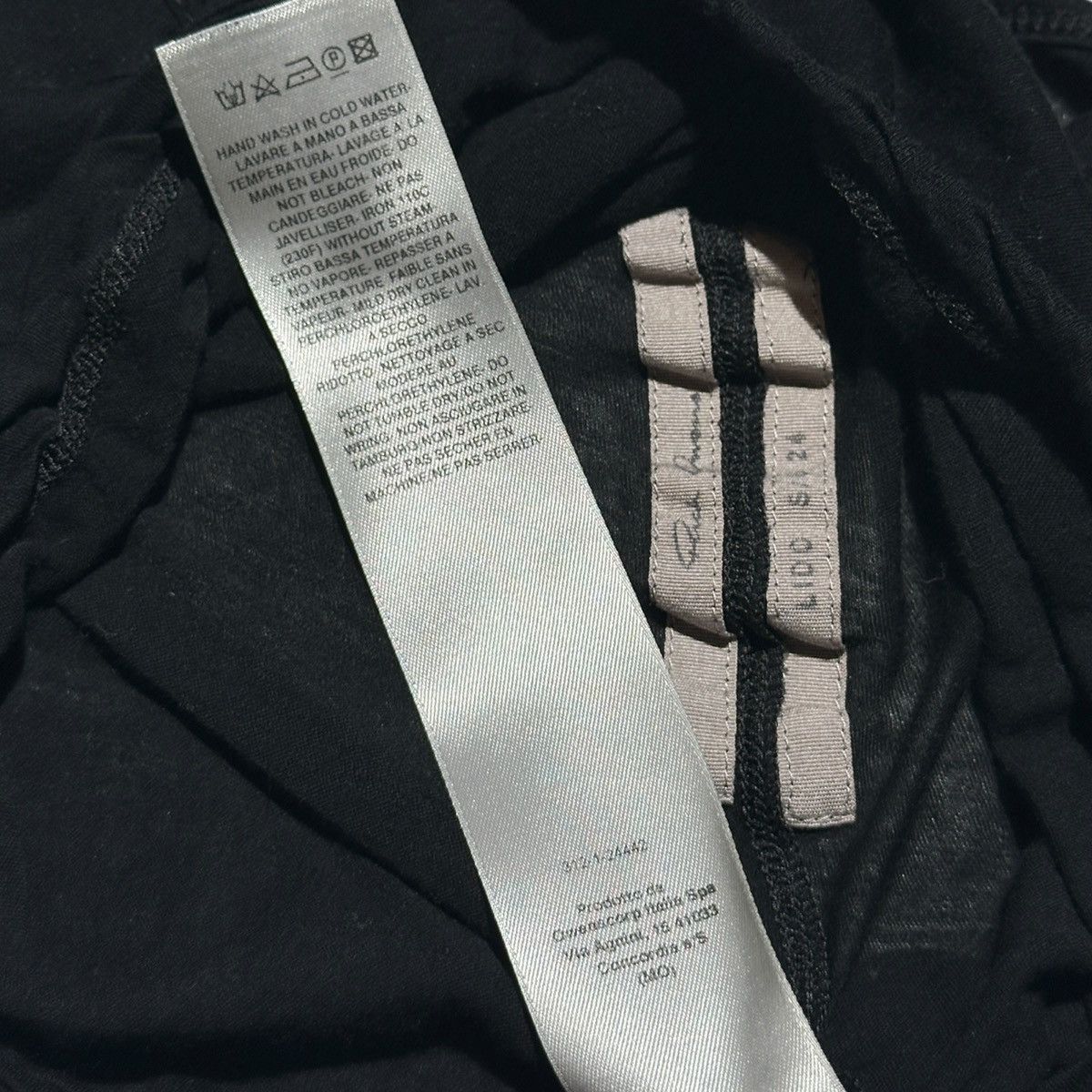Rick Owens SS24 Lido flowy sleeve crop top Size S / US 4 / IT 40 - 4 Thumbnail