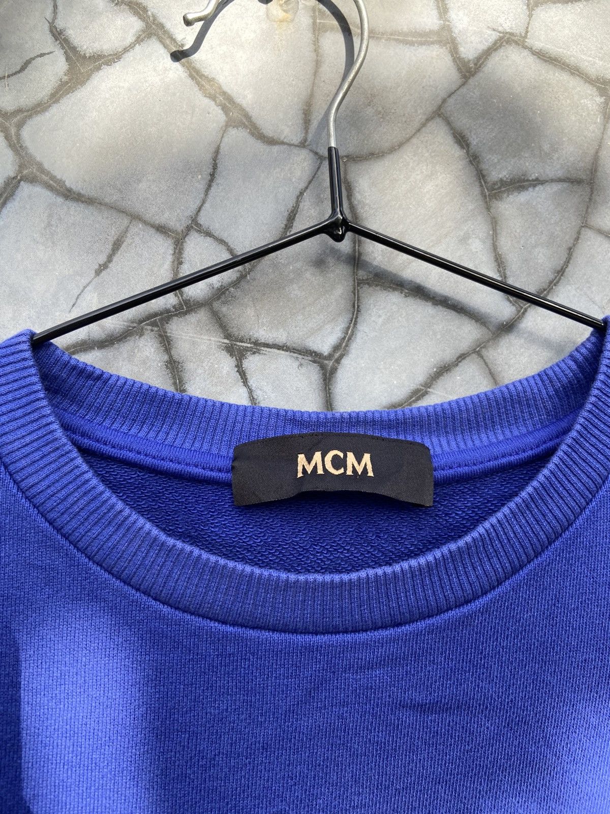 MCM MCM Luxury Metallic Logo Silver Winged Emblem Sweatshirts Size US S / EU 44-46 / 1 - 5 Thumbnail