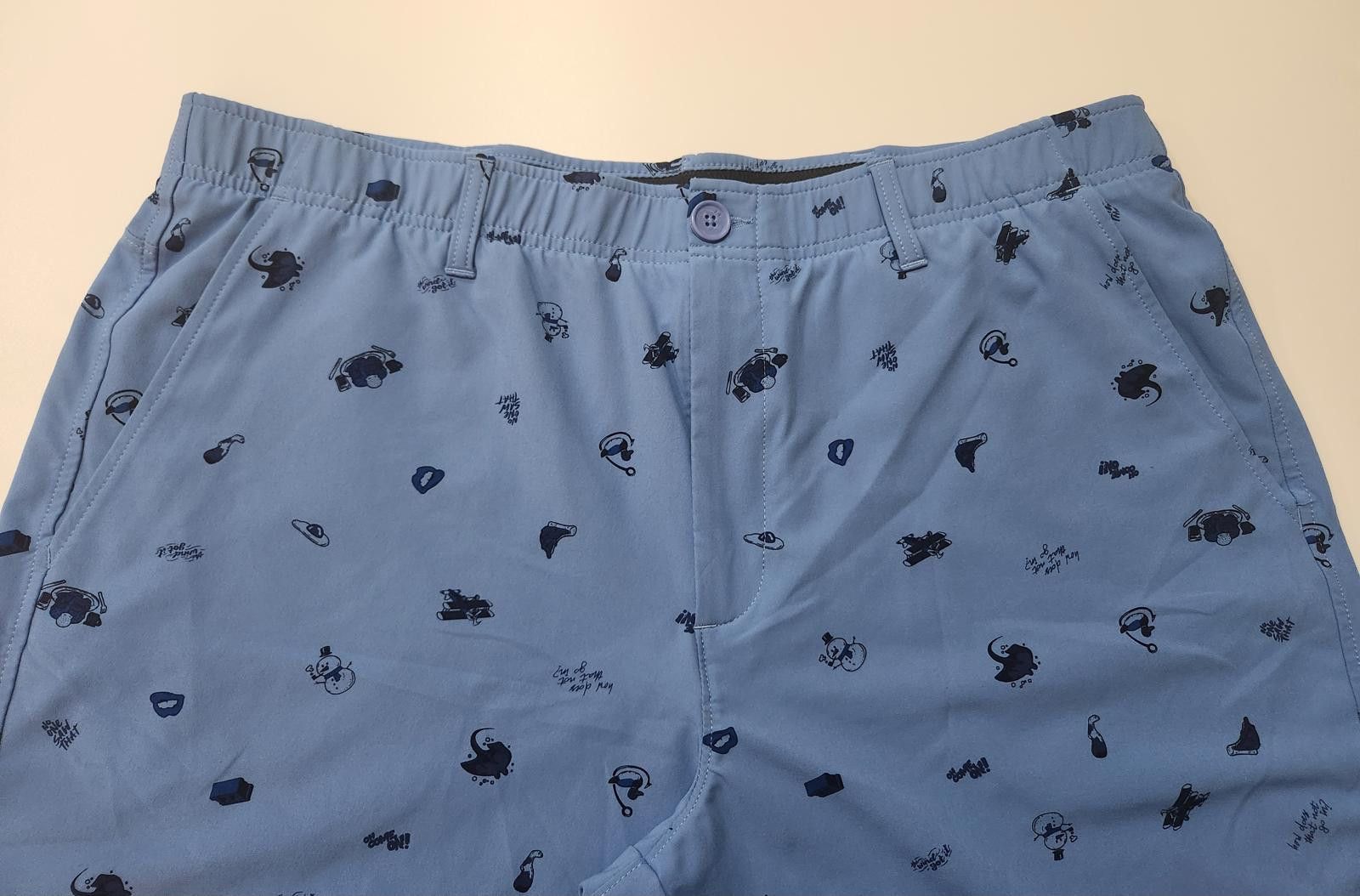 Under Armour Under Armour UA Drive Printed Golf Shorts Men's 42 Blue Size US 42 / EU 58 - 11 Thumbnail