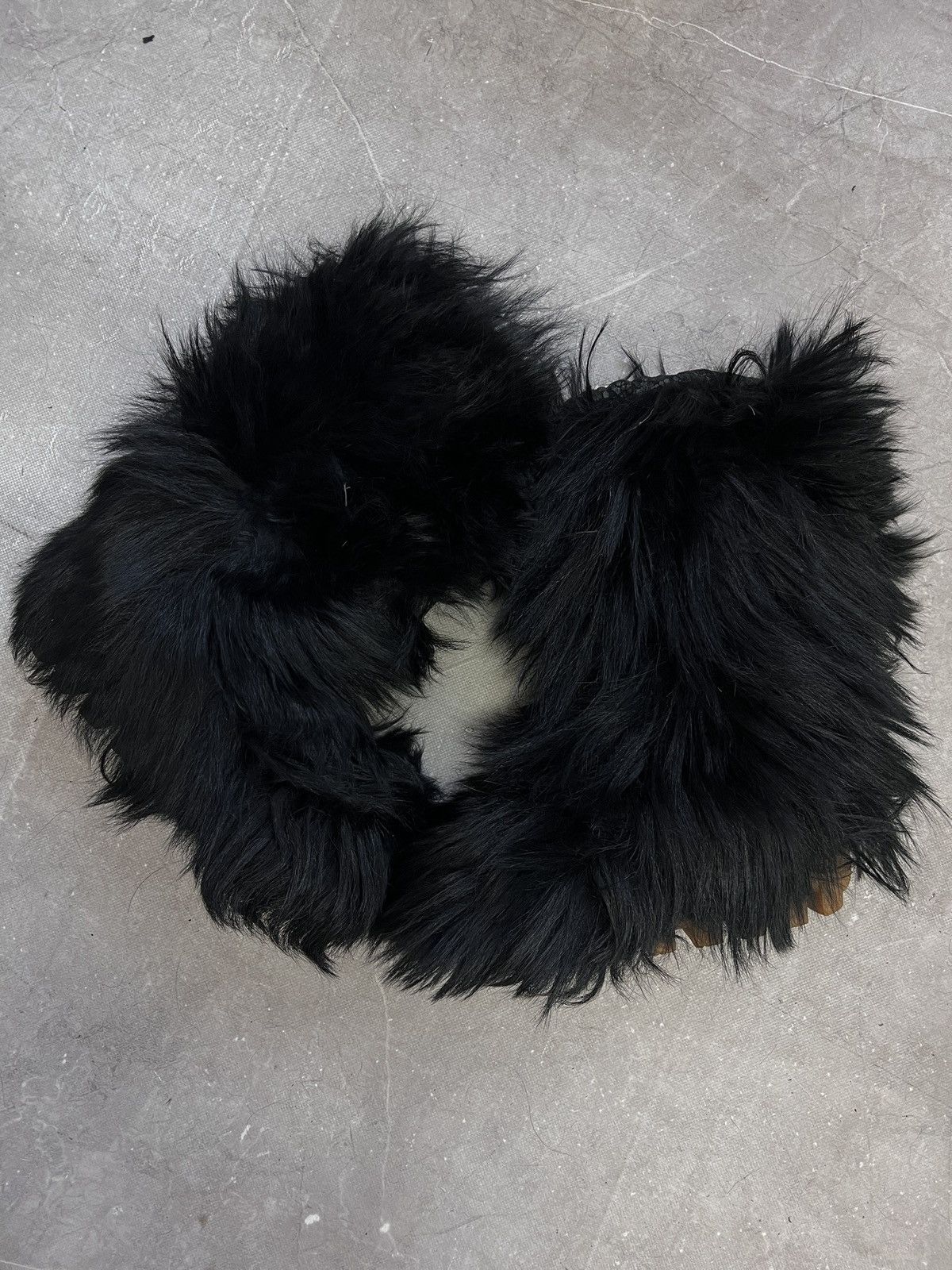 If Six Was Nine Black fur opium boots shoes rick owens style hype gothic Size US 7.5 / EU 40-41 - 8 Thumbnail