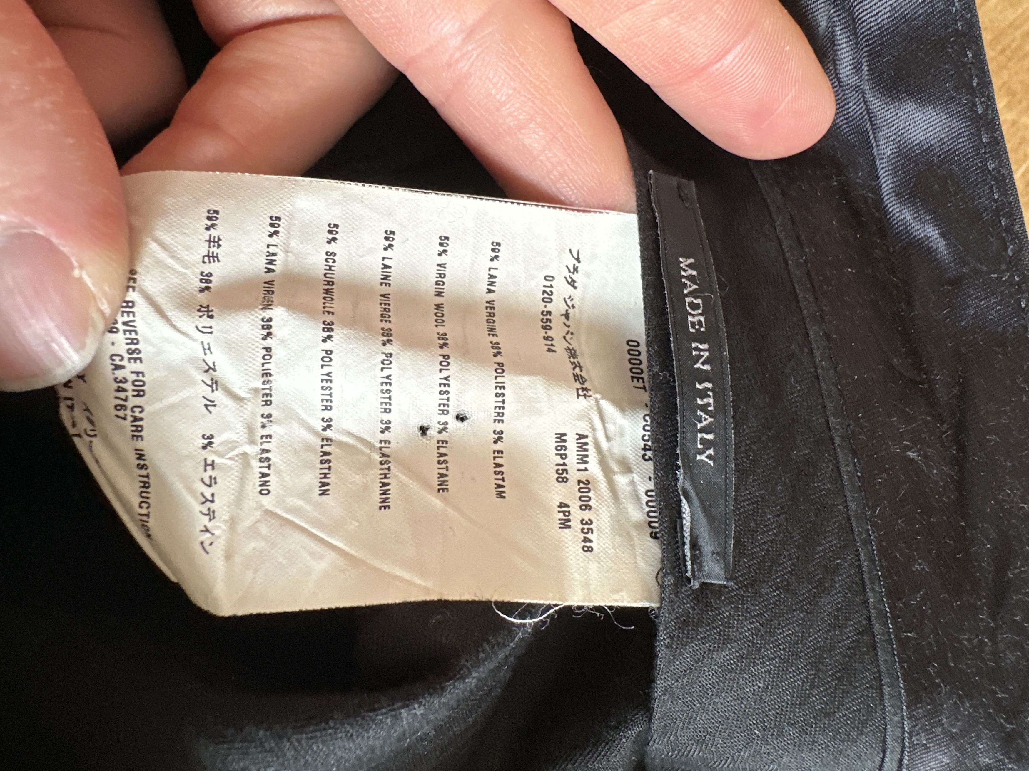 Miu Miu Archive Miu Miu 2006 Wool Straight Leg Trousers Size US 31 - 5 Thumbnail