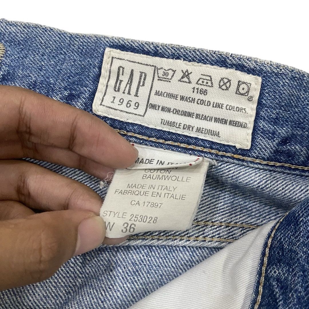 Gap Vintage GAP Japan 5 Button Selvedge Denim Jeans Size US 36 / EU 52 - 8 Thumbnail