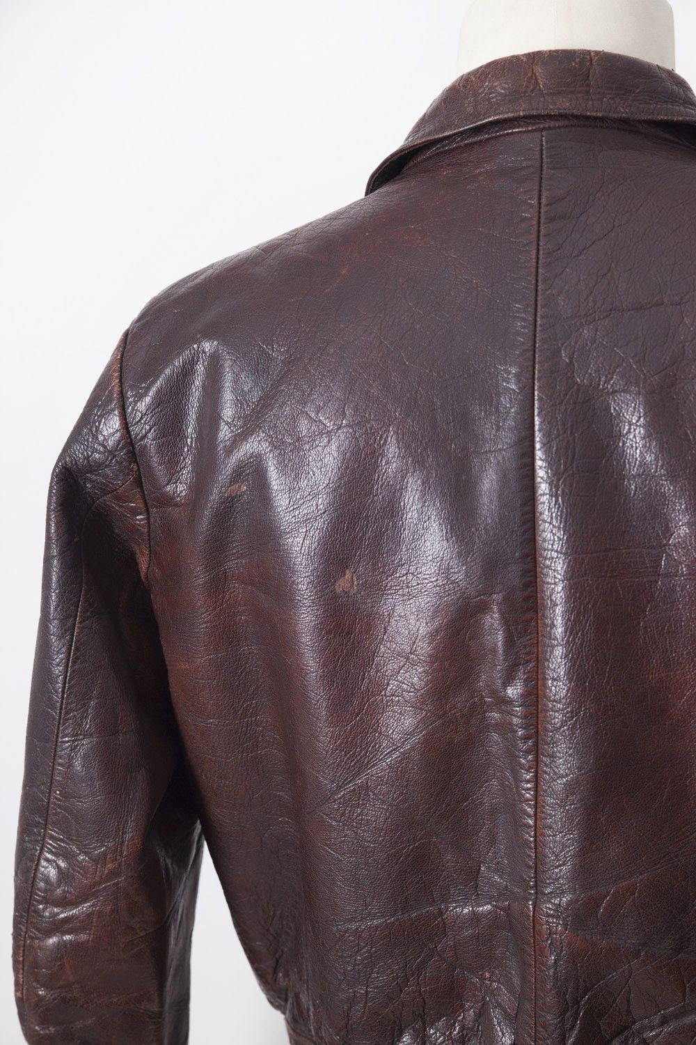 Vintage Vintage 1930's/1940's French cyclist leather jacket Size US M / EU 48-50 / 2 - 7 Thumbnail