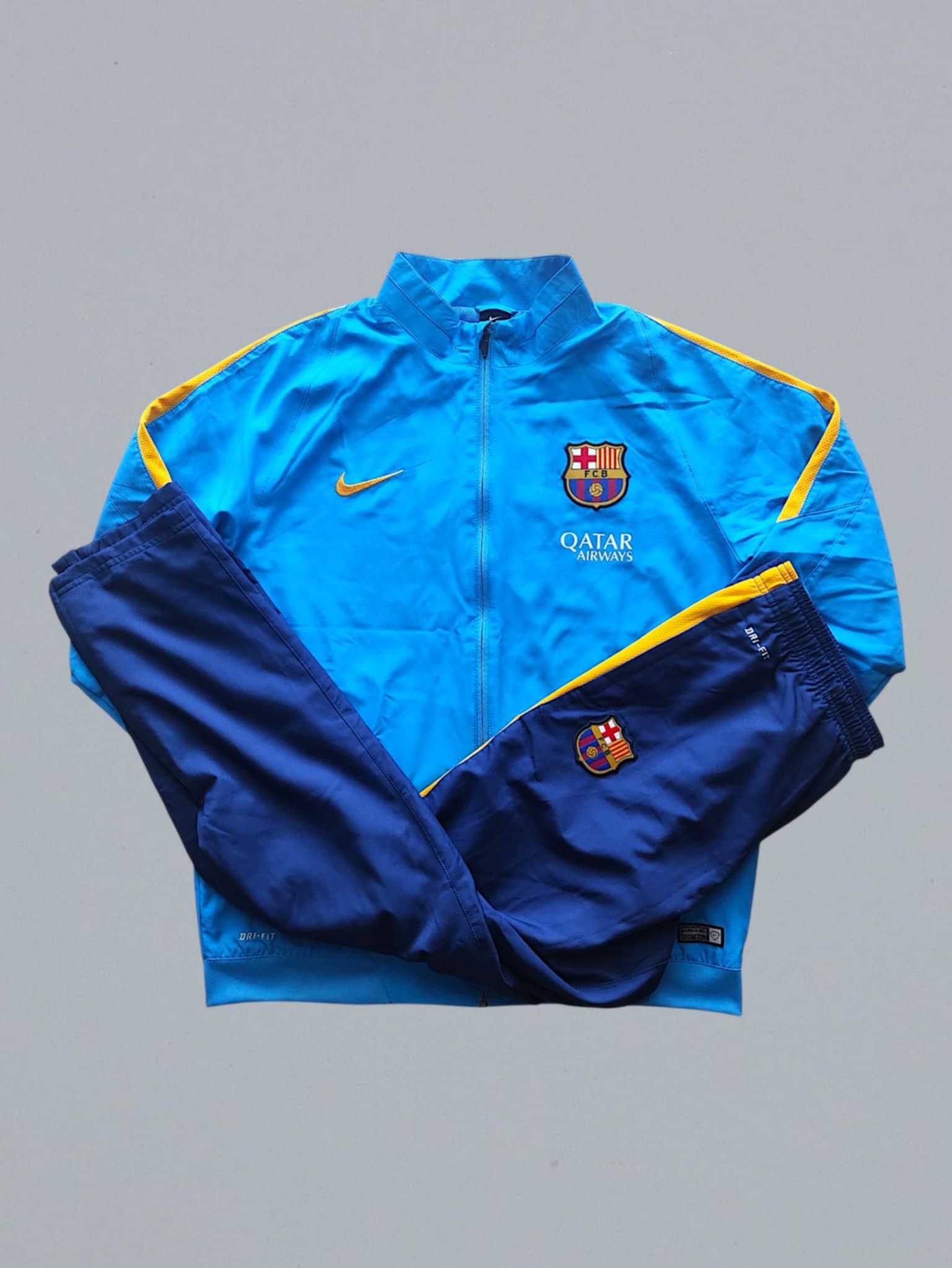 Nike Vintage 2015–16 FC Barcelona Nike Tracksuit – Men's XL | Grailed
