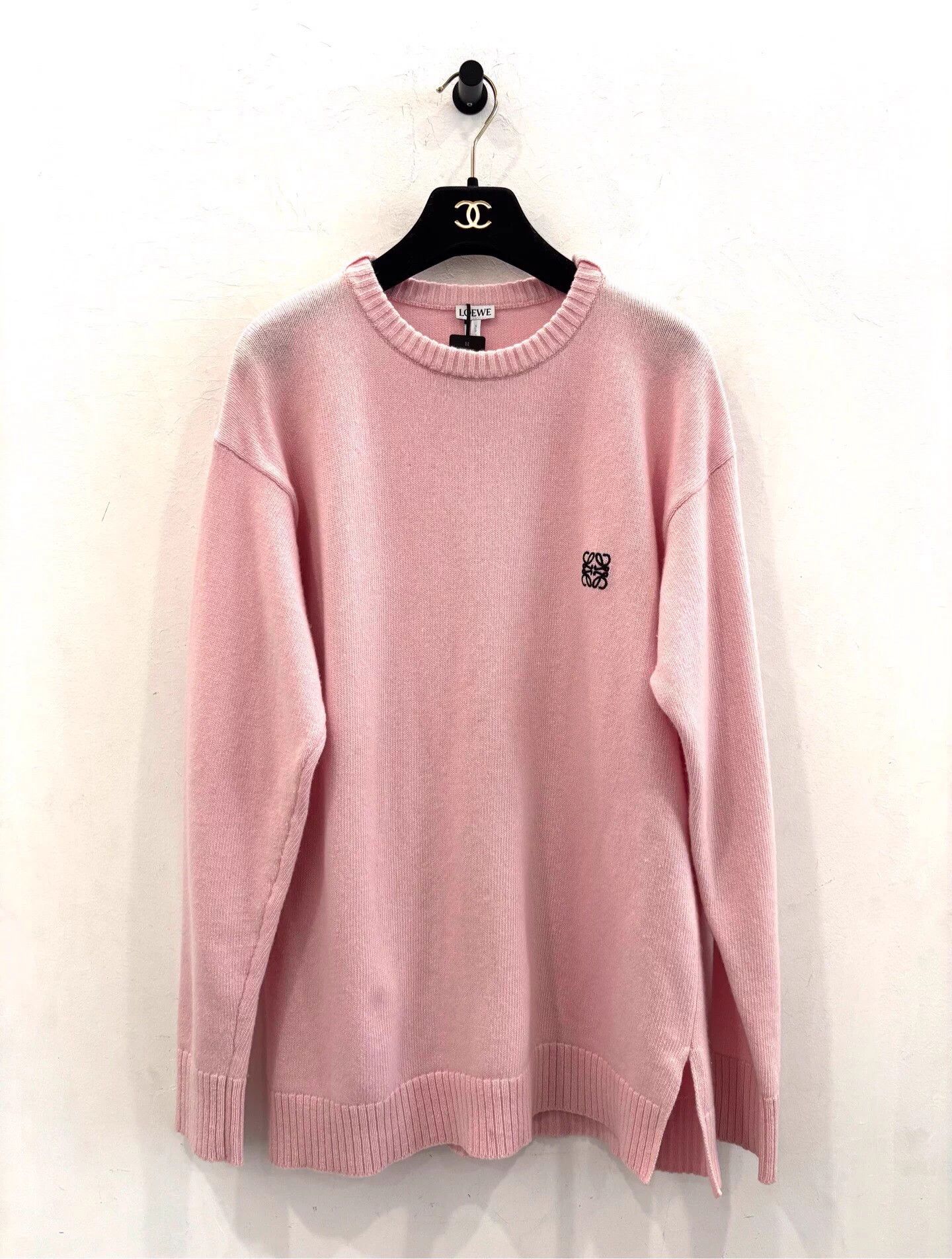 Loewe Loewe pink wool knit sweater women's M Size M / US 6-8 / IT 42-44 - 1 Thumbnail