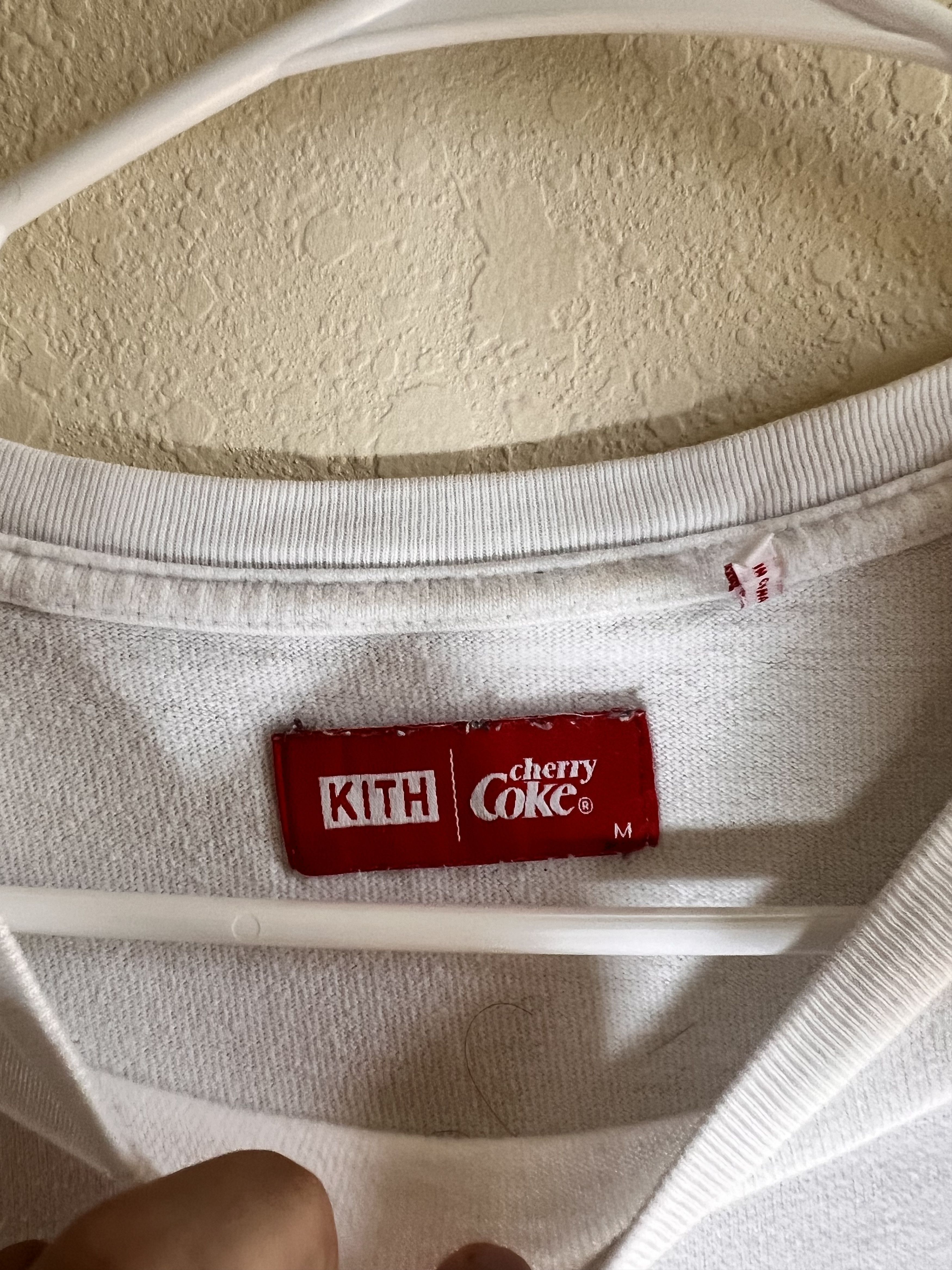Kith Kith Coca Cola Cherry Coke Vintage Tee White Size US M / EU 48-50 / 2 - 3 Thumbnail