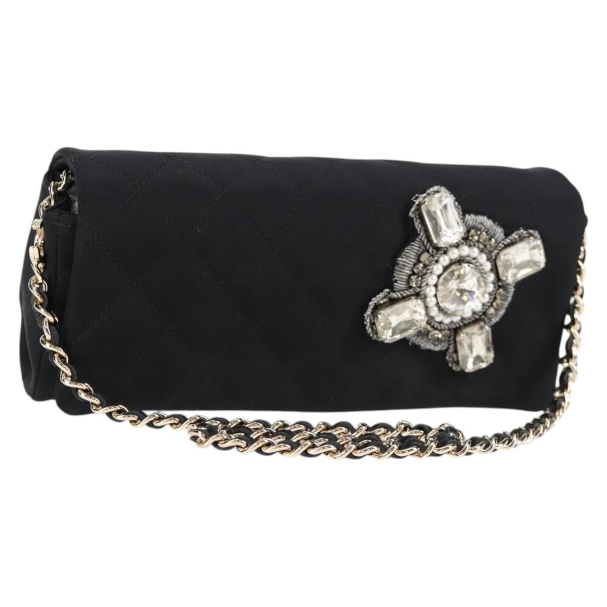Chanel Chanel Chain Flap Shoulder Bag Quilted Nylon Size ONE SIZE - 1 Thumbnail