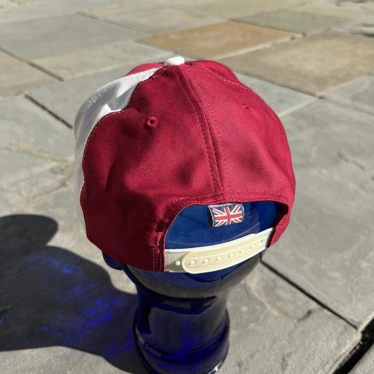 Other Vintage 90s London Maroon and Cream SnapBack Hat Size ONE SIZE - 4 Thumbnail
