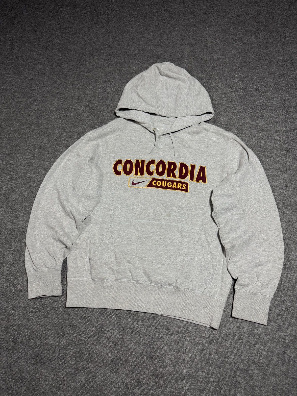 Nike NIKE Concordia Cougars University Hoodie Gray Size S Size US S / EU 44-46 / 1 - 8 Thumbnail