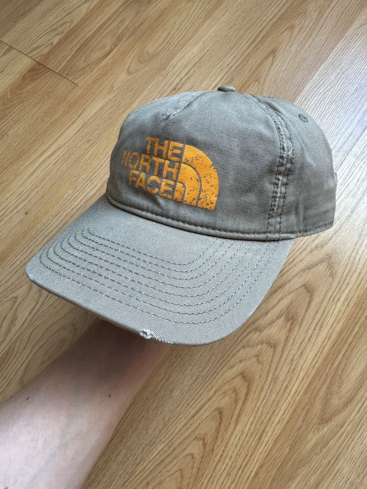 The North Face Vintage The North Face Military Style Cap Shallow Fit Y2K Size ONE SIZE - 5 Thumbnail