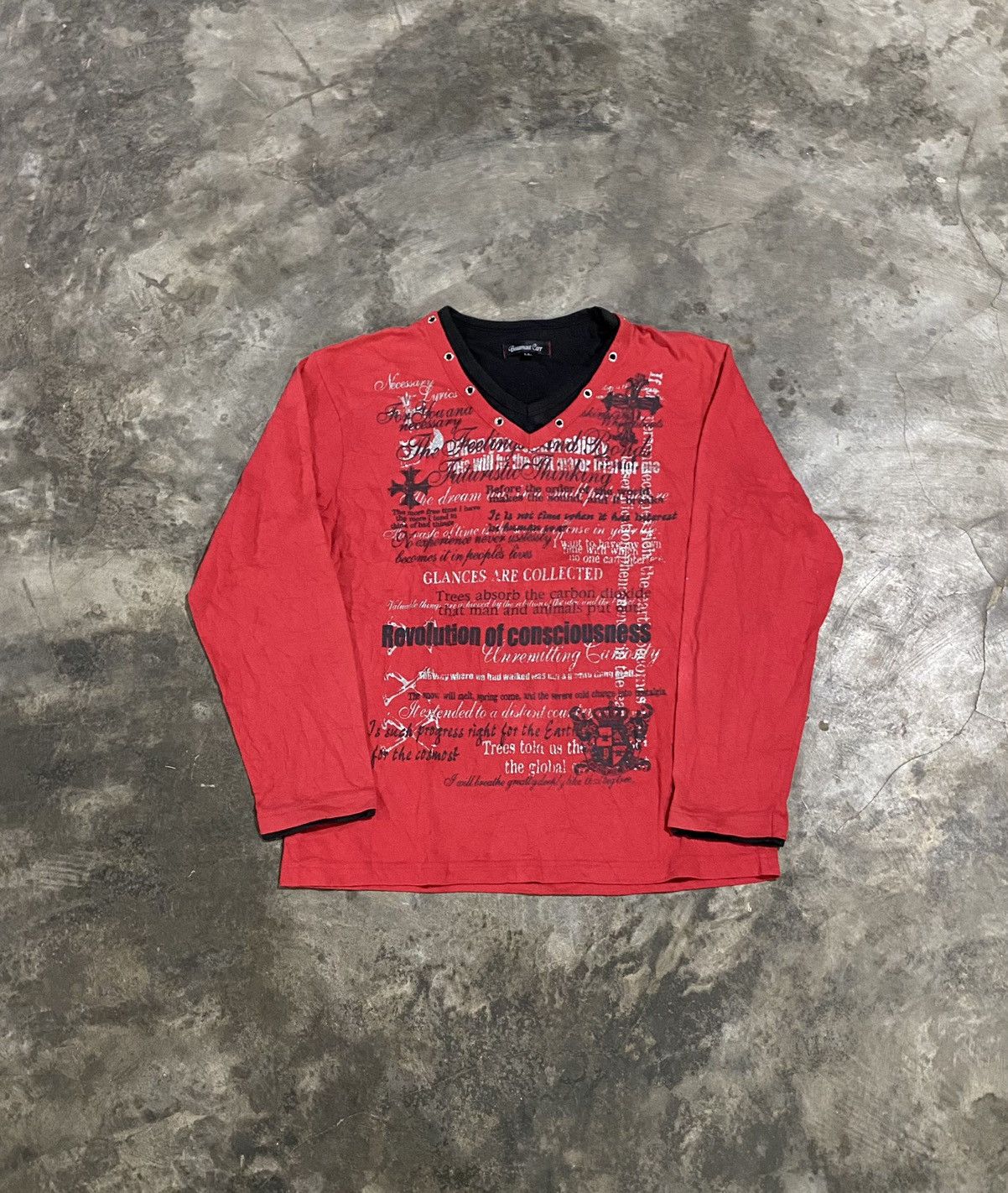 Hysteric Glamour Y2k Beaumont carr tribal cross ifsixwasnine longsleeve Size US M / EU 48-50 / 2 - 1 Thumbnail
