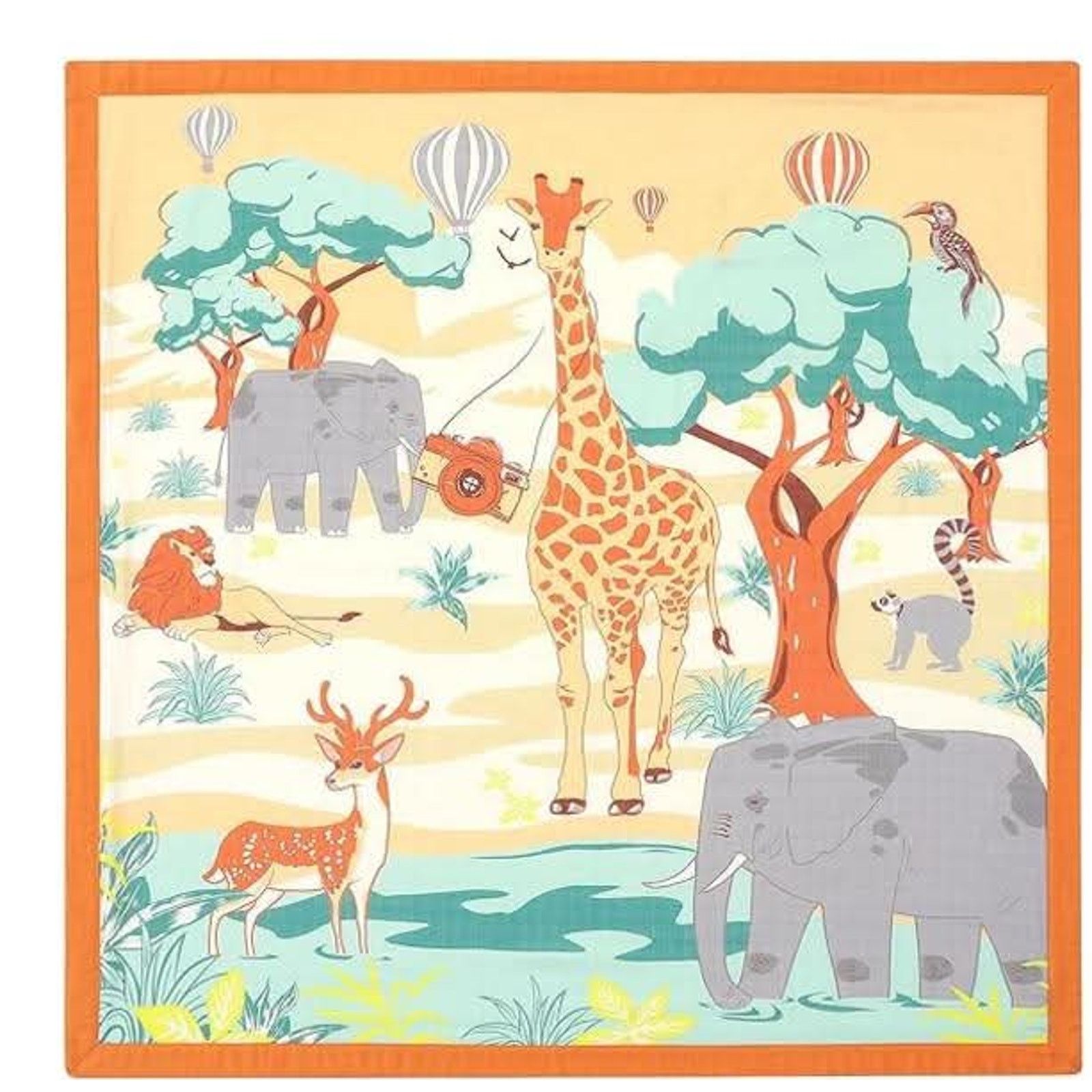 The Unbranded Brand Baby Blanket, 4-Layer Muslin Cotton Swaddle 47 x 47 inch Size ONE SIZE - 2 Thumbnail