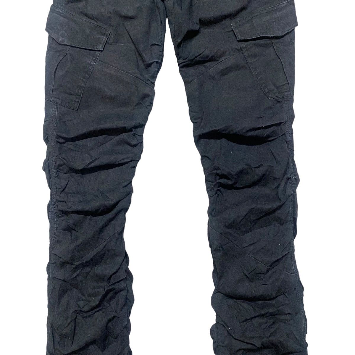 Tornado Mart Vintage Tornado Mart Stacked Cargo Flare Pants Size US 31 - 3 Thumbnail