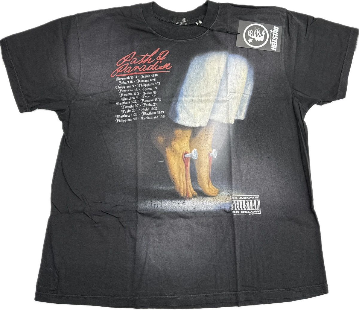 HELLSTAR Hellstar Nailed Tour T-shirt Size US XXL / EU 58 / 5 - 1 Thumbnail