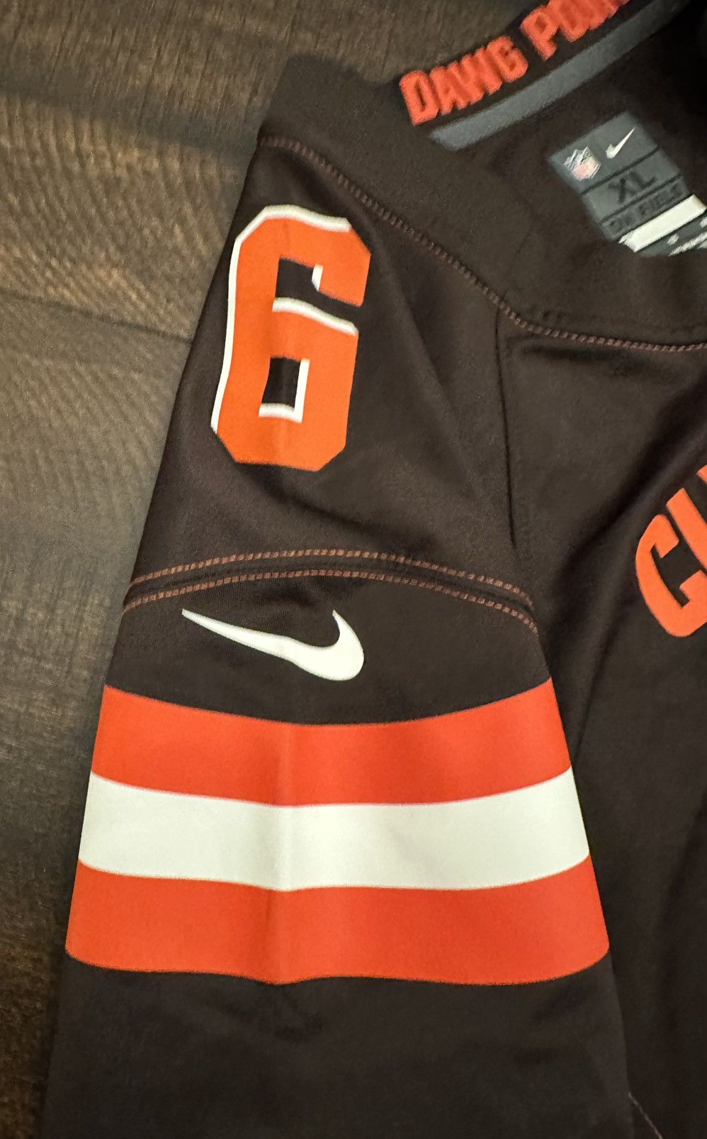 Nike Cleveland Browns Baker Mayfield Nike On Field Jersey Mens-XL Size US XL / EU 56 / 4 - 6 Thumbnail