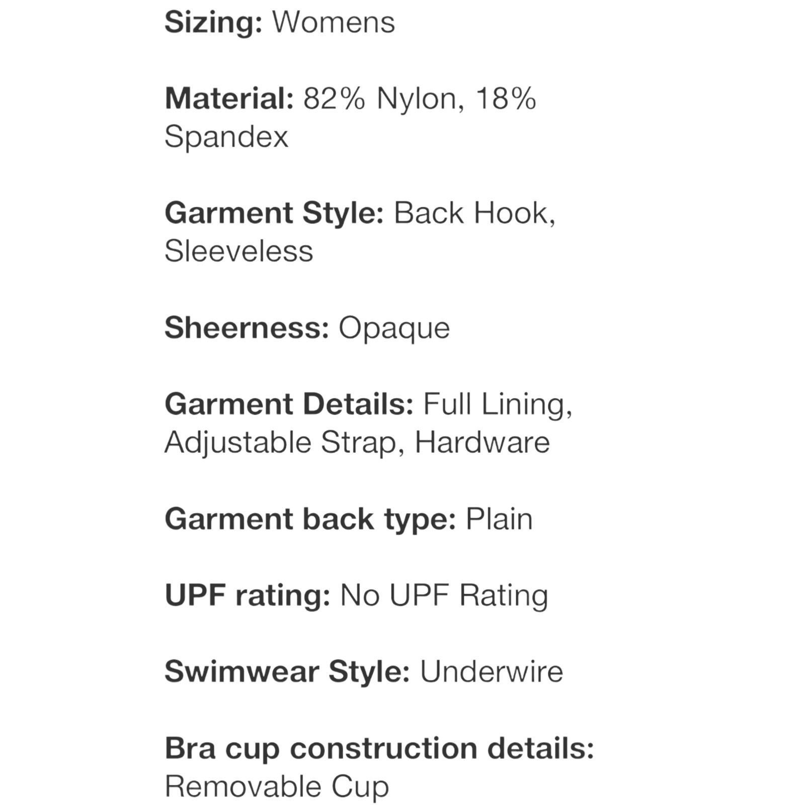 Other Shade & Shore - Women's Ring Detail Hidden Underwire Bikini Size ONE SIZE - 6 Thumbnail