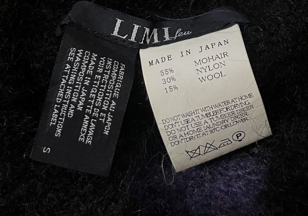 Limi Feu TAX FREE 🇺🇸 limi feu fuzzy striped knitted mohair sweater Size US S / EU 44-46 / 1 - 3 Thumbnail
