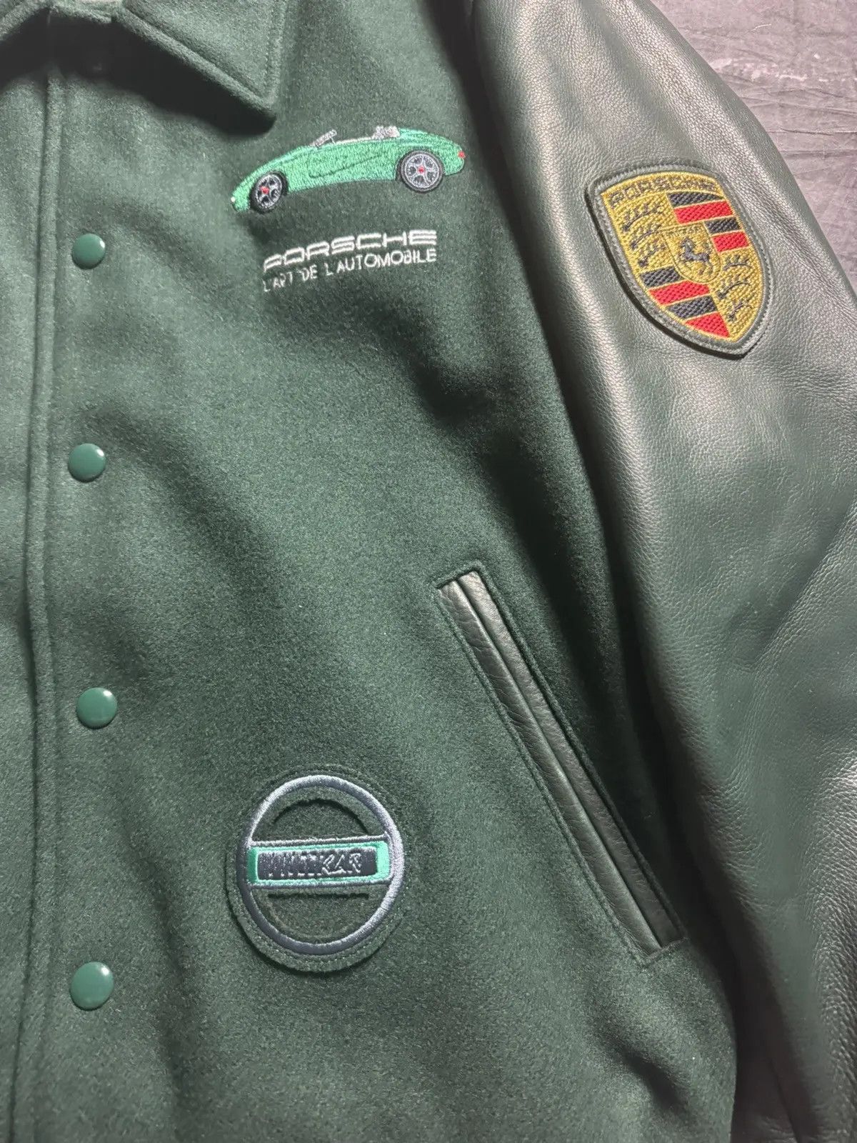 Kar × Porsche Design L'Art De L'Automobile Porsche 968 Varsity Jacket Size US M / EU 48-50 / 2 - 4 Thumbnail