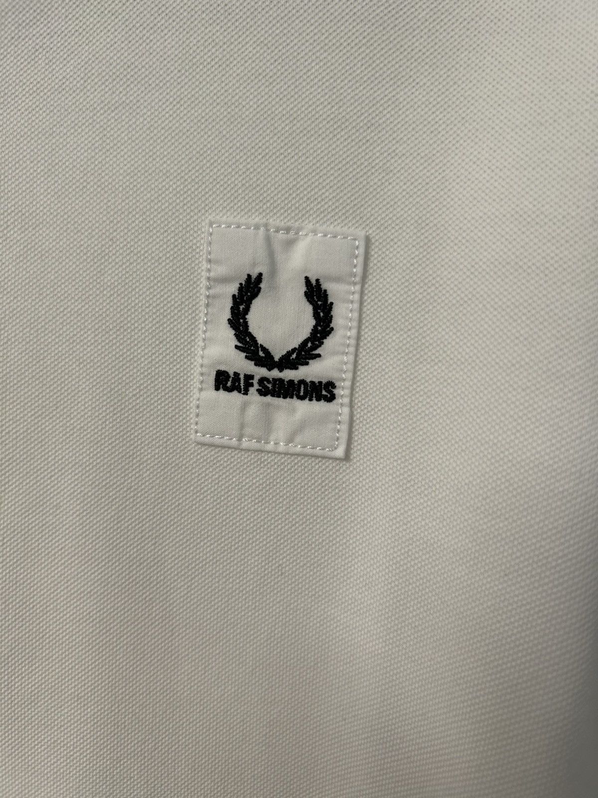 Raf Simons Raf Simons Polo Weiß Orange 🤍🧡 Size US L / EU 52-54 / 3 - 2 Thumbnail