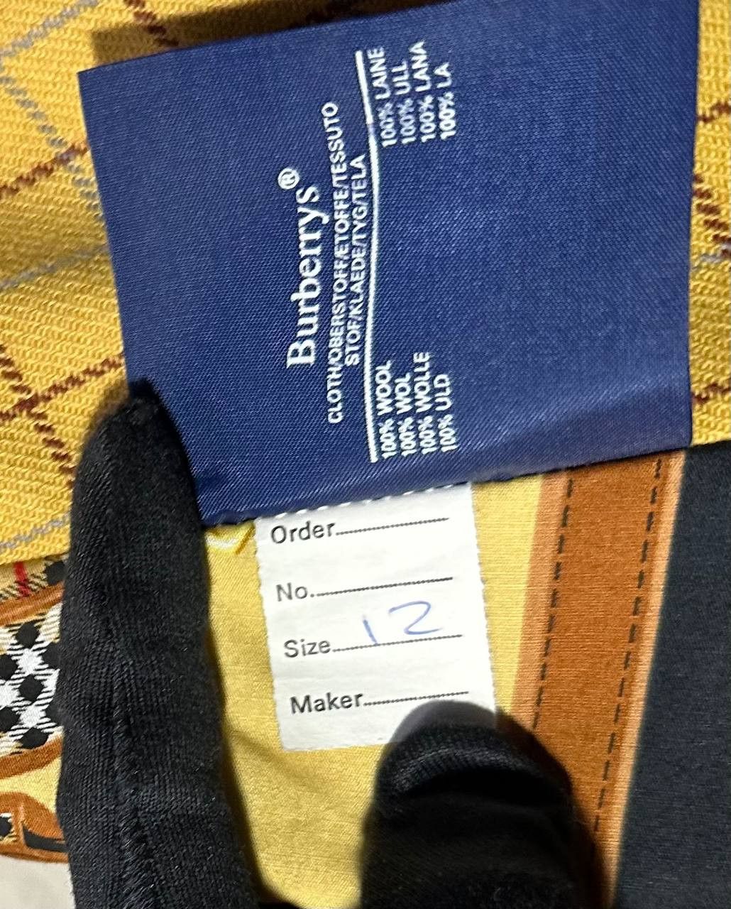Burberry × Vintage RARE Burberrys vintage Warm wool Pile LiningLiner Vest Gilet Size XL / US 12-14 / IT 48-50 - 9 Thumbnail