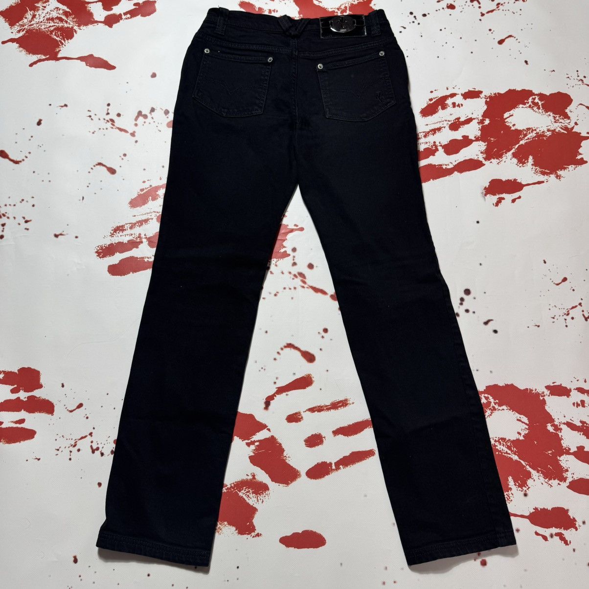 Versace × Versace Jeans Couture × Vintage vintage 90s versace jeans couture big logo Size 29" - 1 Thumbnail