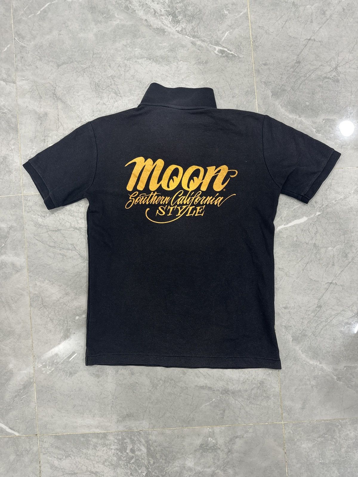 Vintage VINTAGE MOON EYES RACING POLO TEE Size US M / EU 48-50 / 2 - 1 Thumbnail