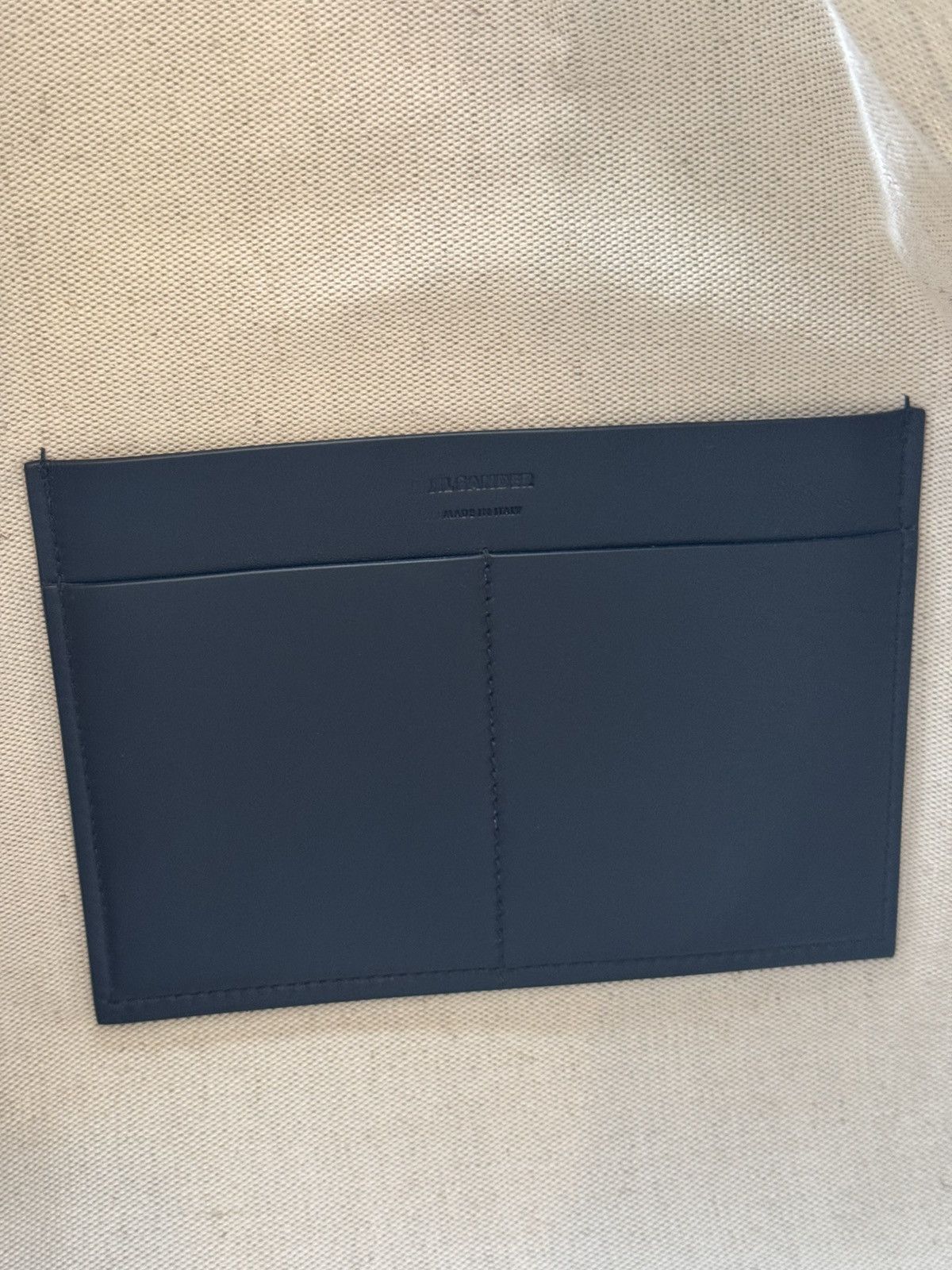 Jil Sander jil sander XXL canvas & leather tote bag Size ONE SIZE - 2 Thumbnail