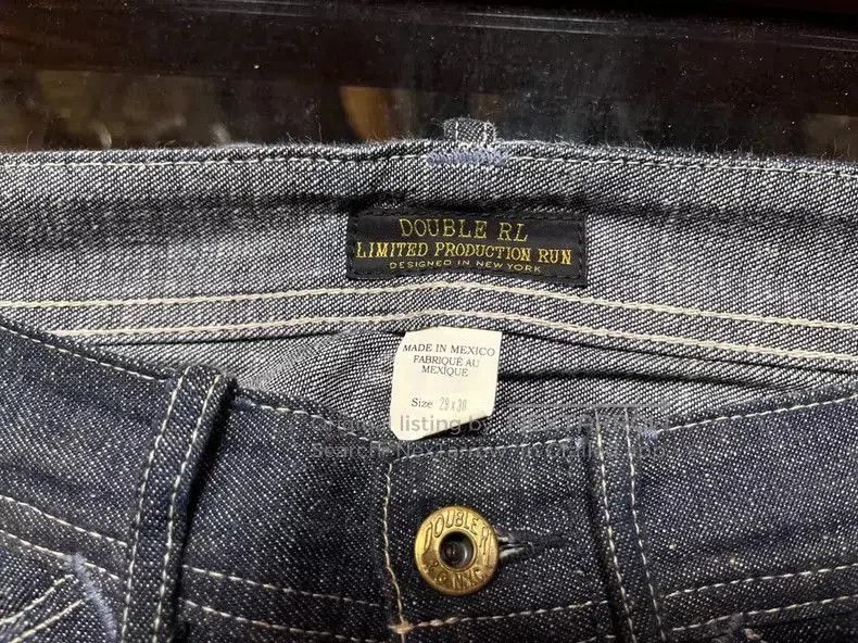 RRL Ralph Lauren RRL Limited Edition Denim Jeans. Size US 29 - 3 Thumbnail
