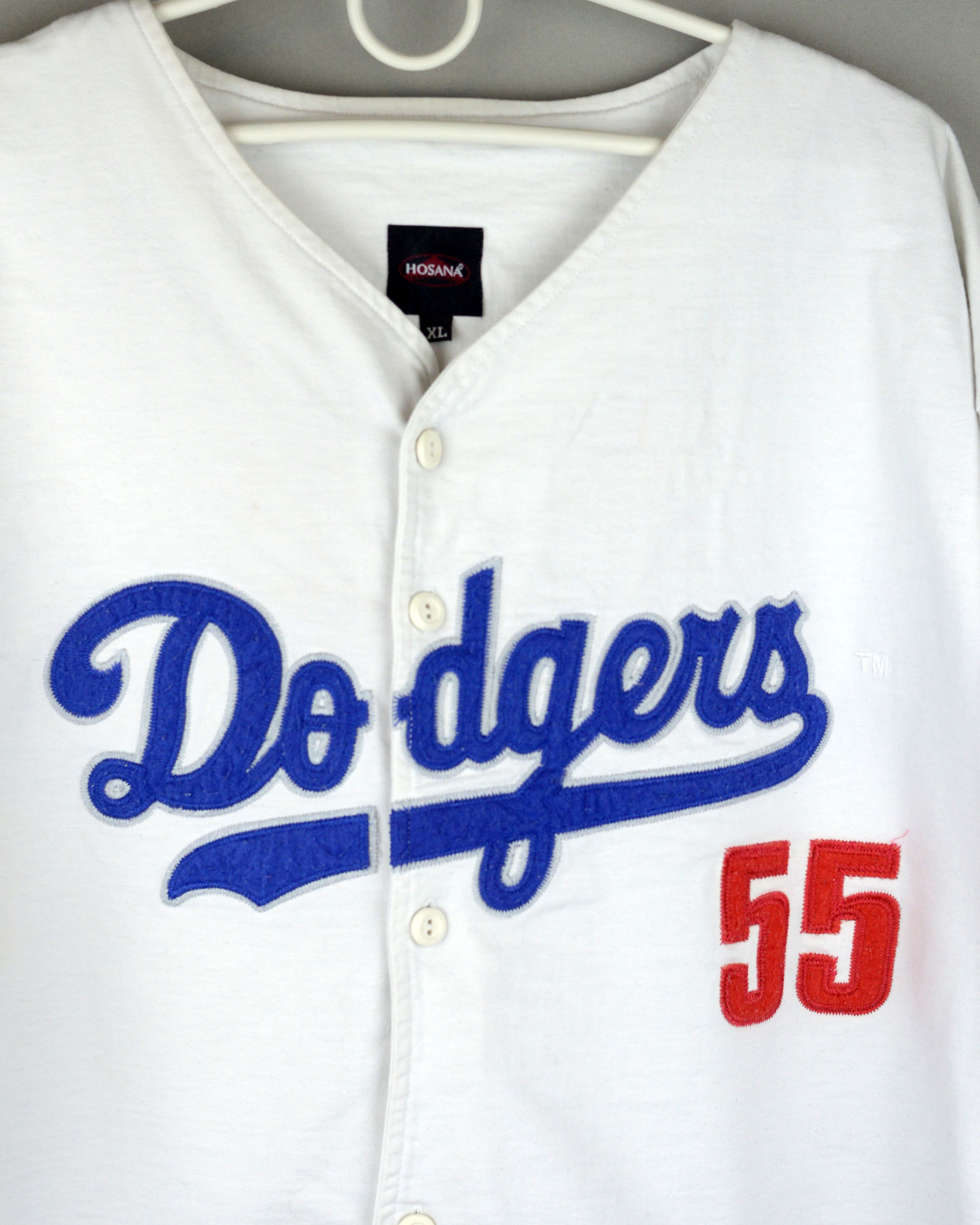 MLB Vintage Dodgers 55 90s jersey Size US XL / EU 56 / 4 - 3 Thumbnail